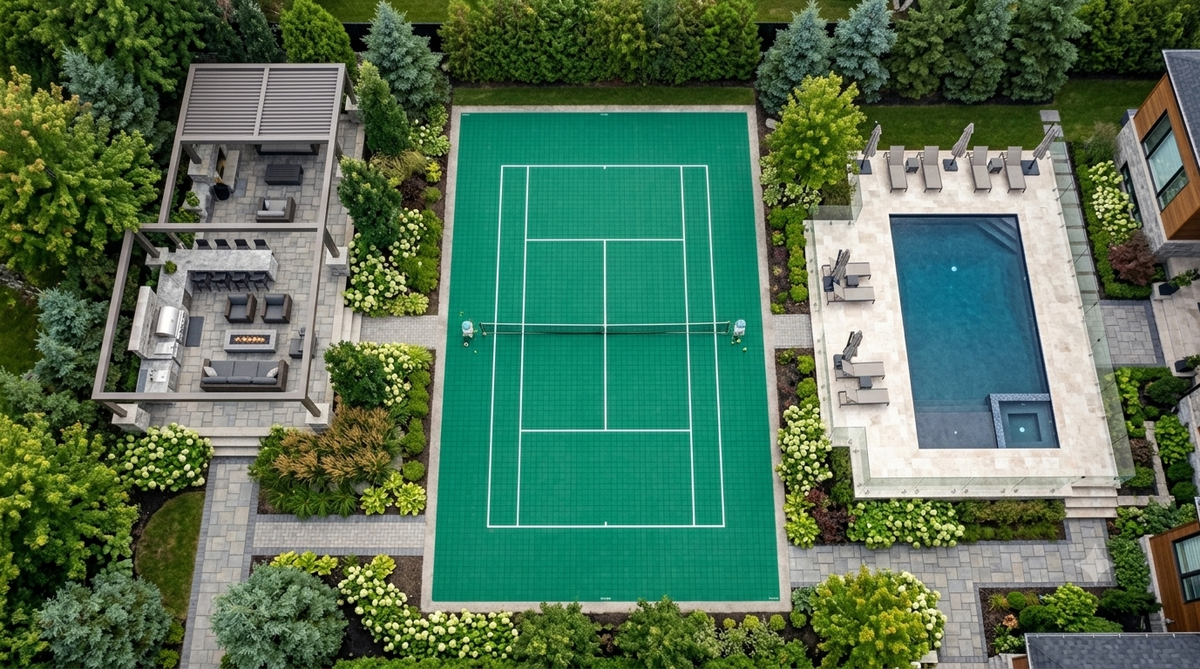 Tennis Court Kits & Outdoor Tennis Court Flooring