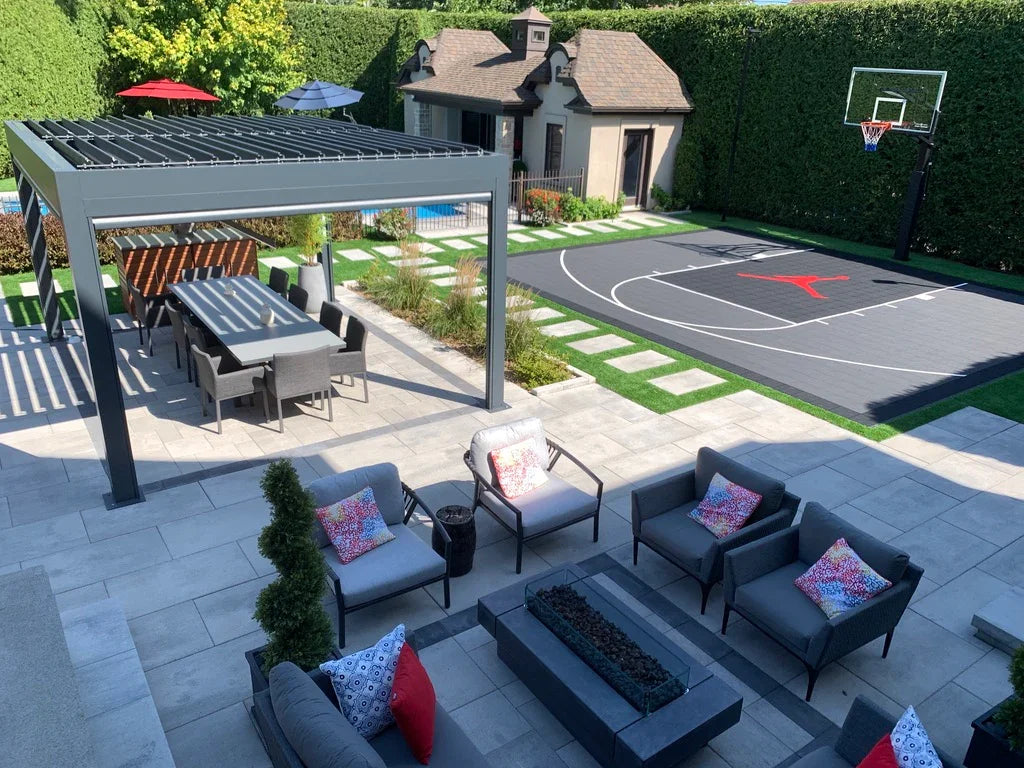 Terrain de basketball — Montréal
