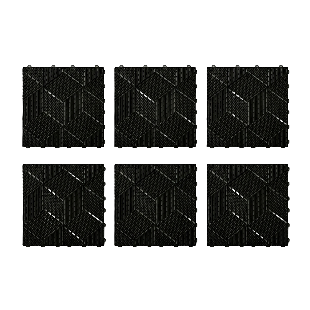 Dalles de sol de garage CarTrax | Revêtement de sol emboîtable haut de gamme | Surface SynX Canada