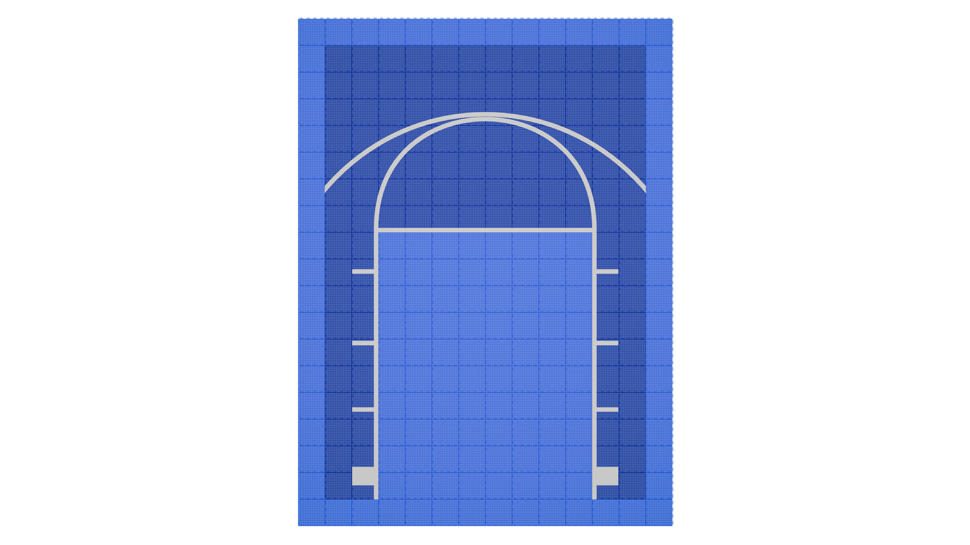 Kit de terrain de basketball - CourtX par SynX