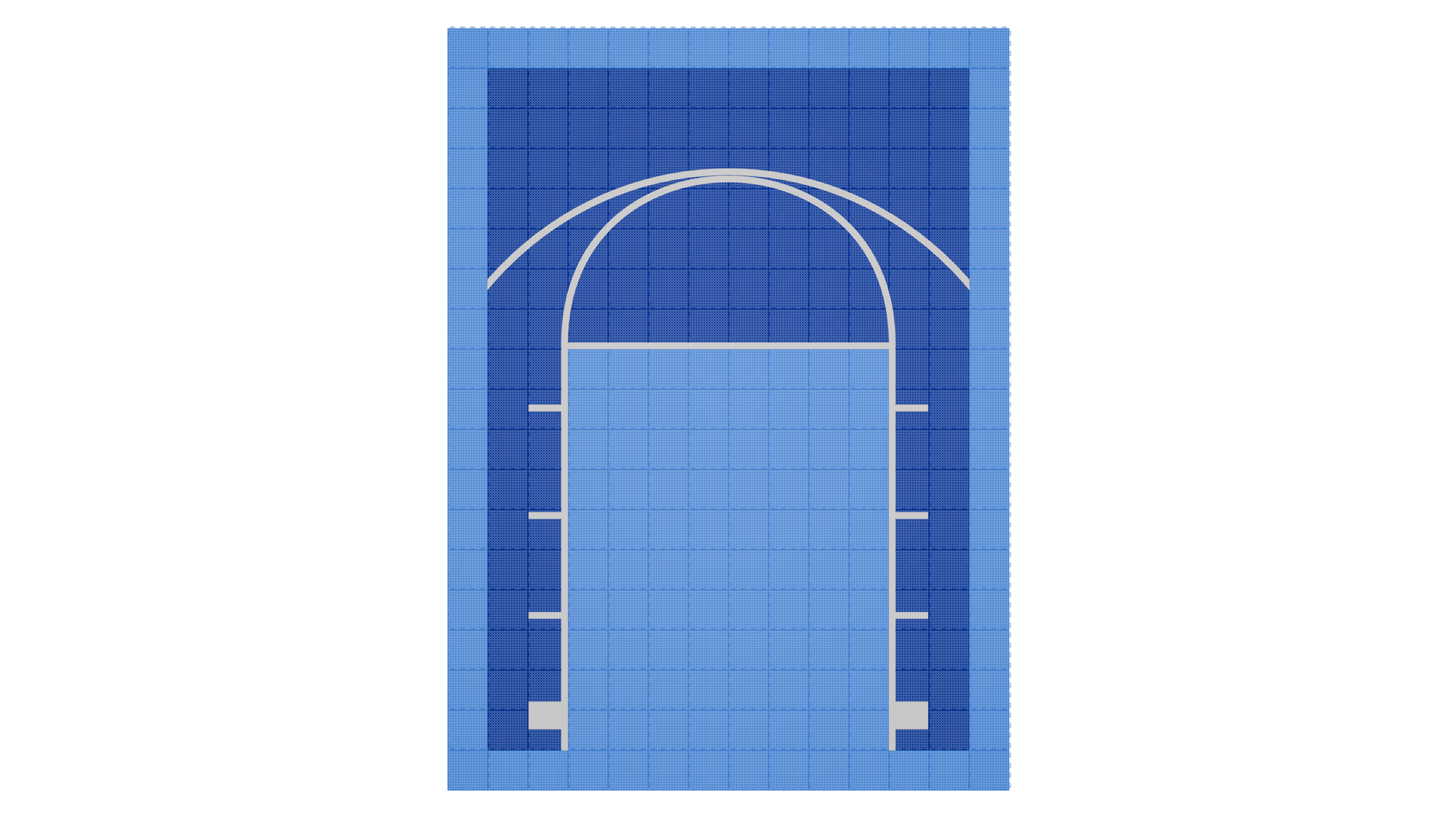 Kit de terrain de basketball - CourtX par SynX