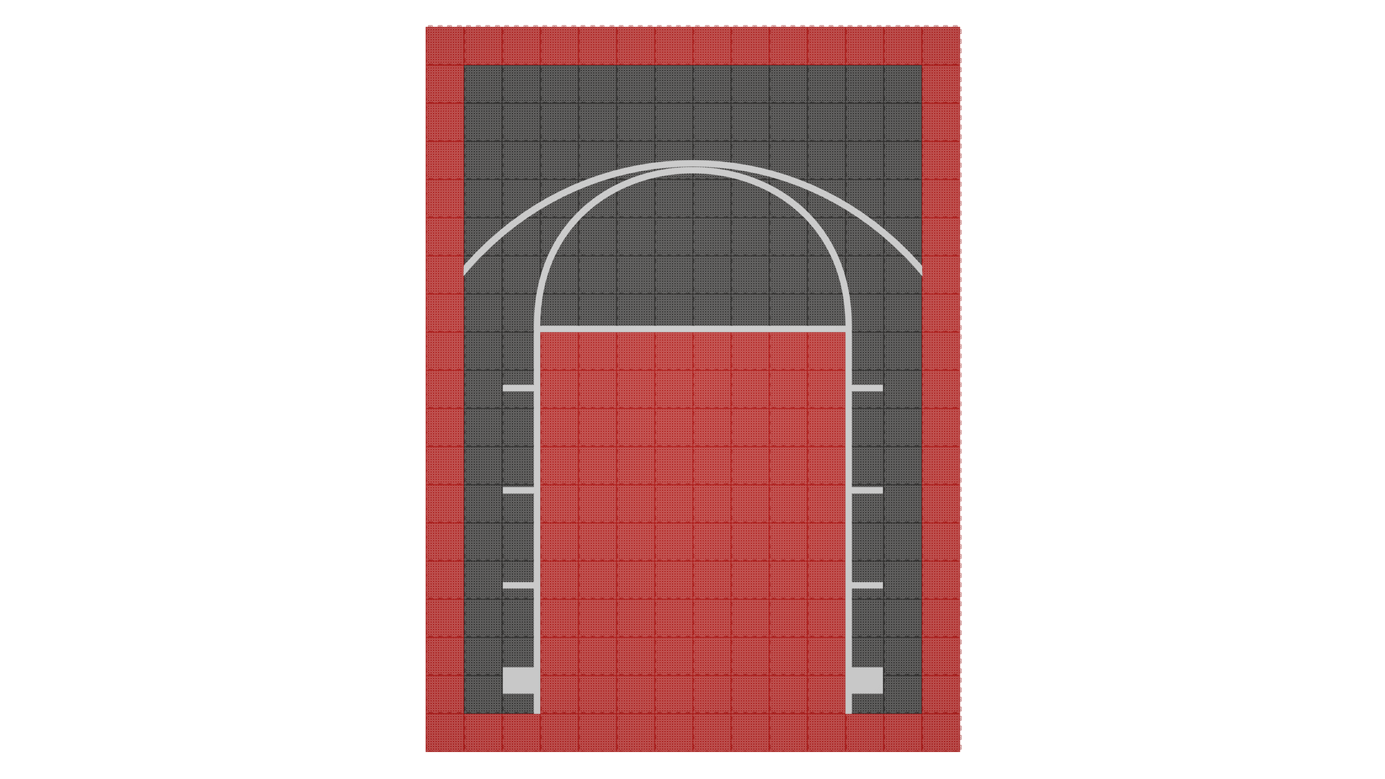 Kit de terrain de basketball - CourtX par SynX