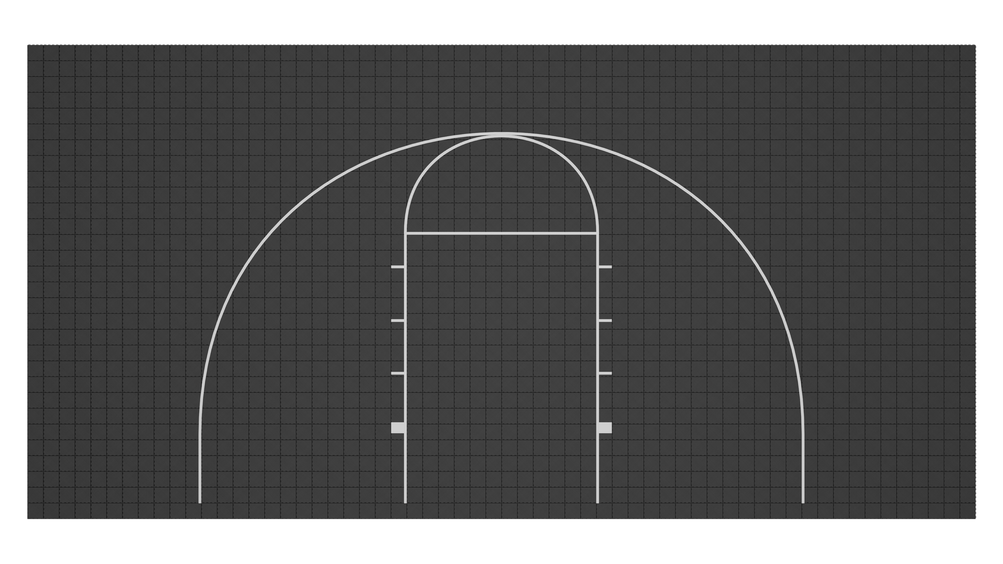 Kit de terrain de basketball - CourtX par SynX