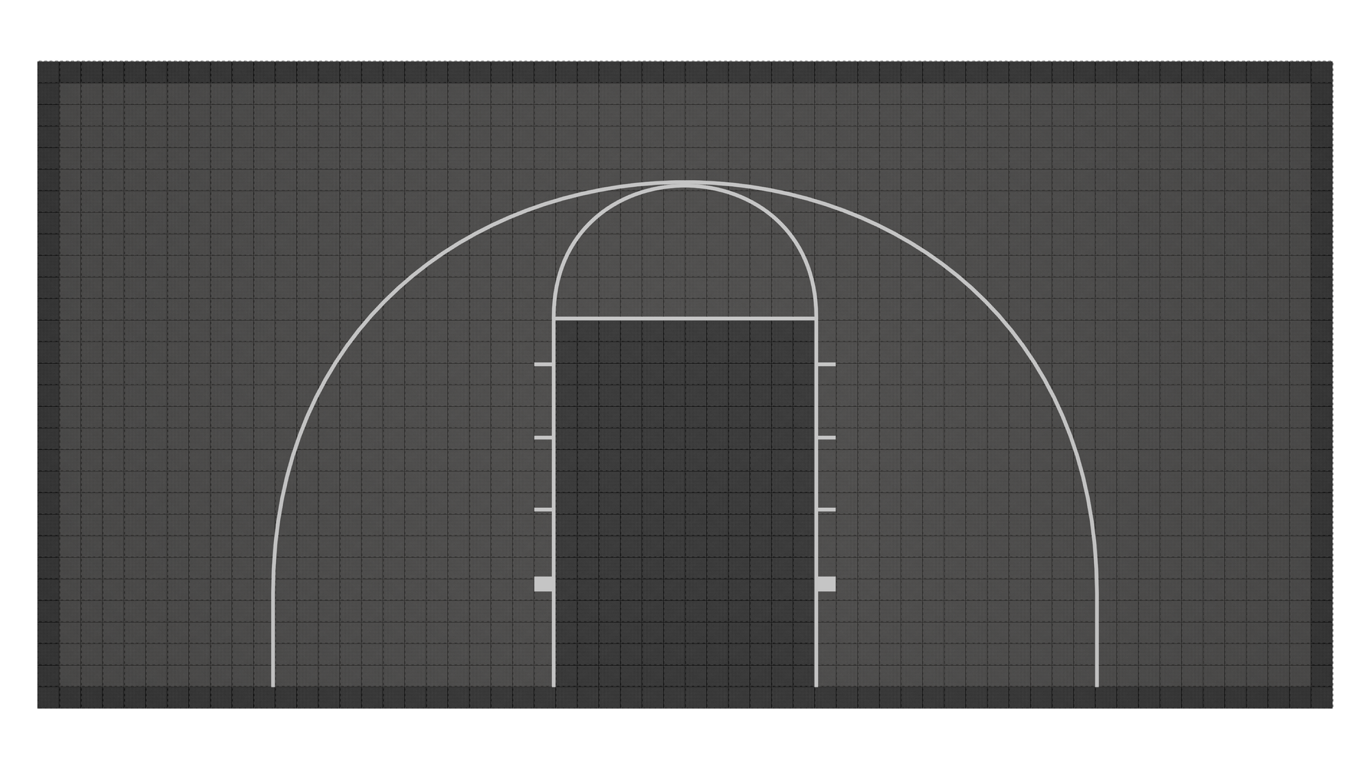 Kit de terrain de basketball - CourtX par SynX