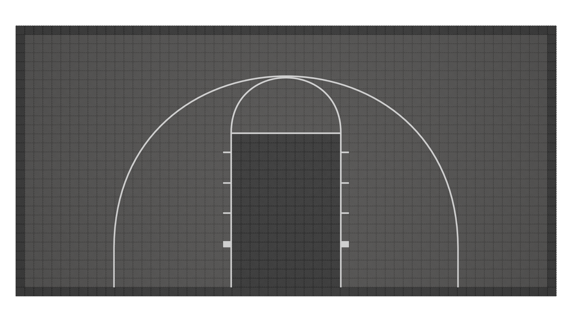 Kit de terrain de basketball - CourtX par SynX