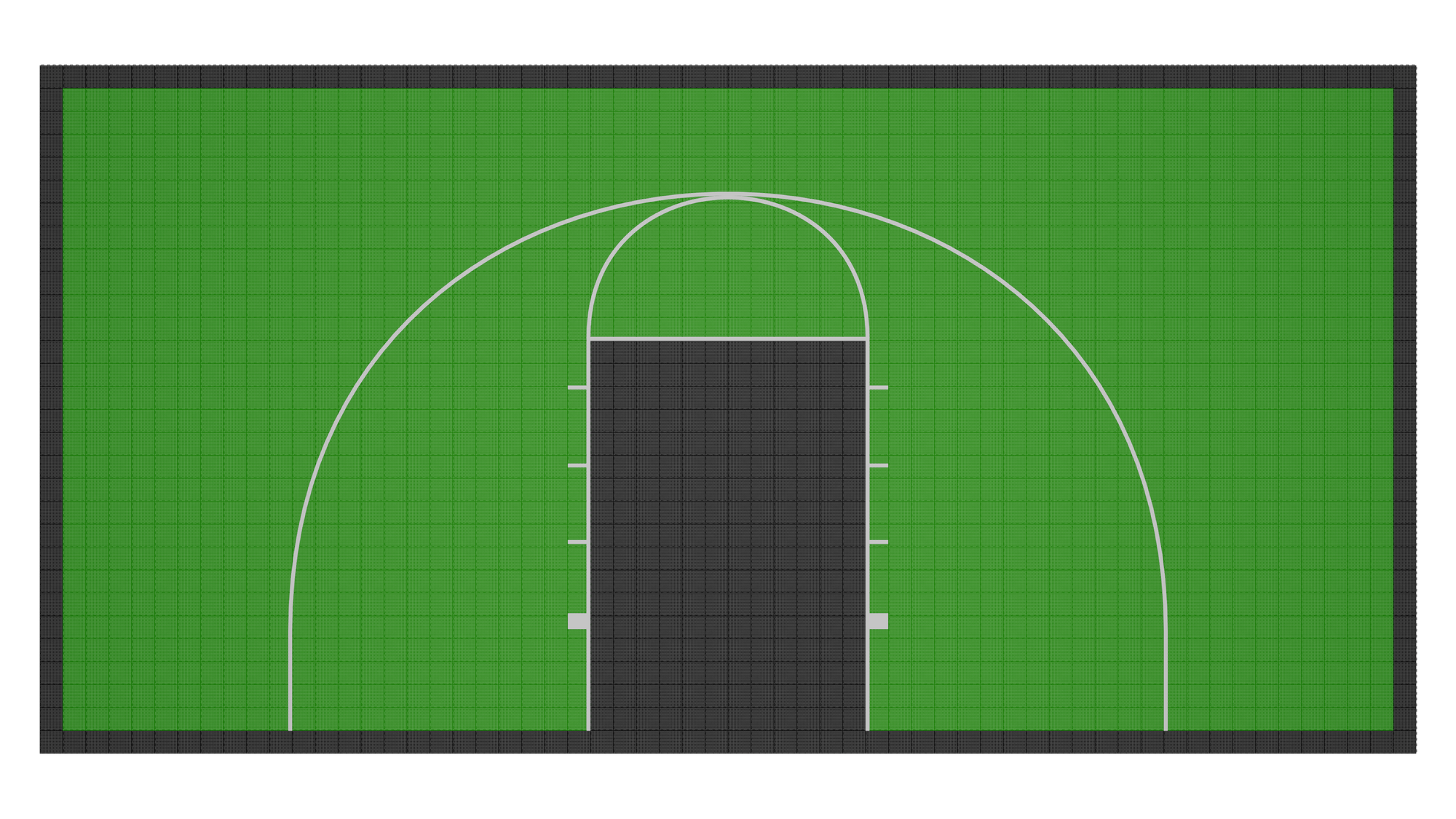 Kit de terrain de basketball - CourtX par SynX