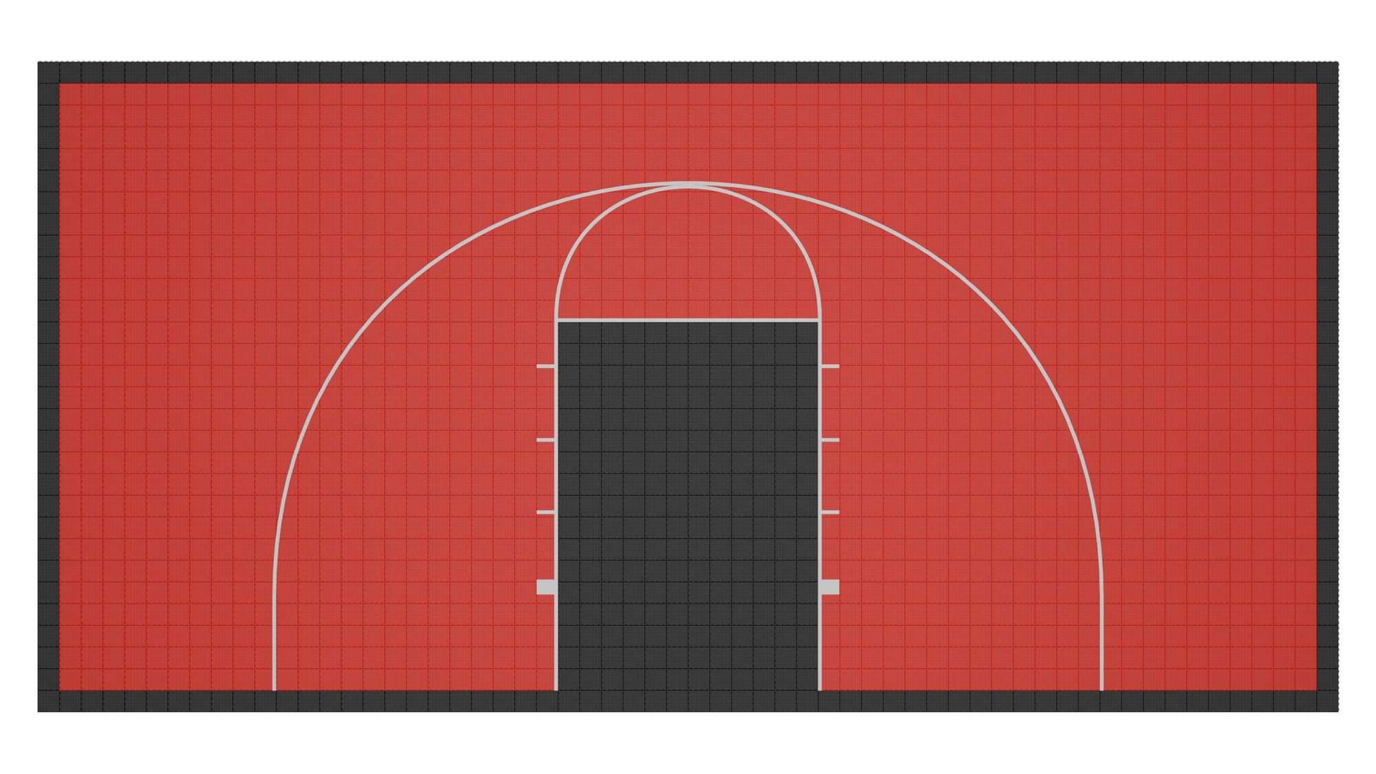 Kit de terrain de basketball - CourtX par SynX