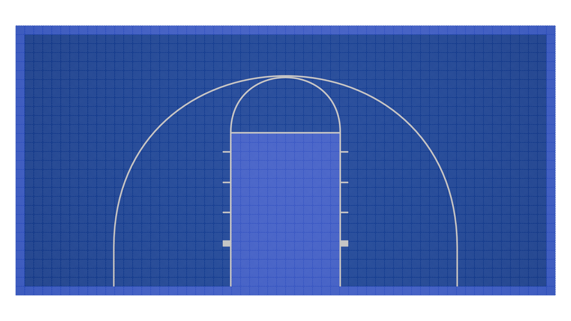 Kit de terrain de basketball - CourtX par SynX