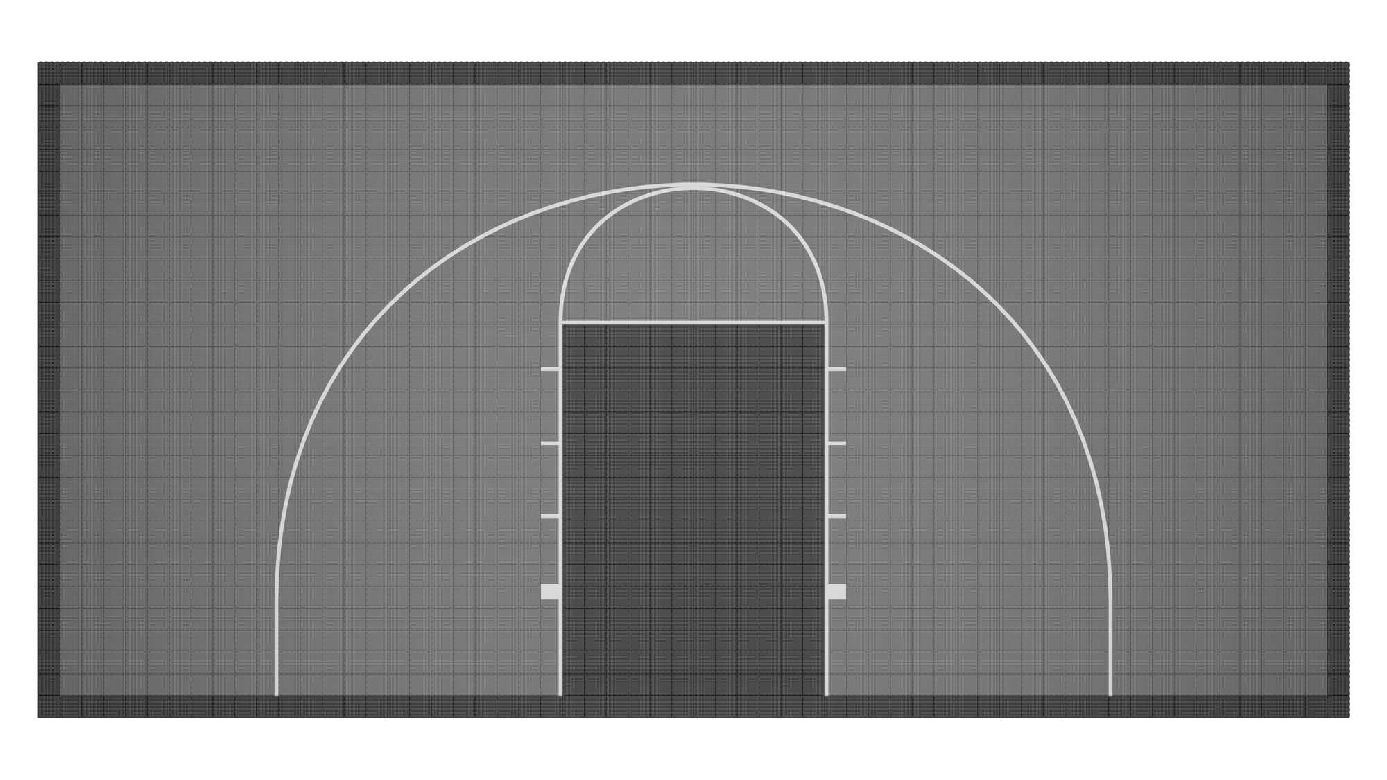 Kit de terrain de basketball - CourtX par SynX
