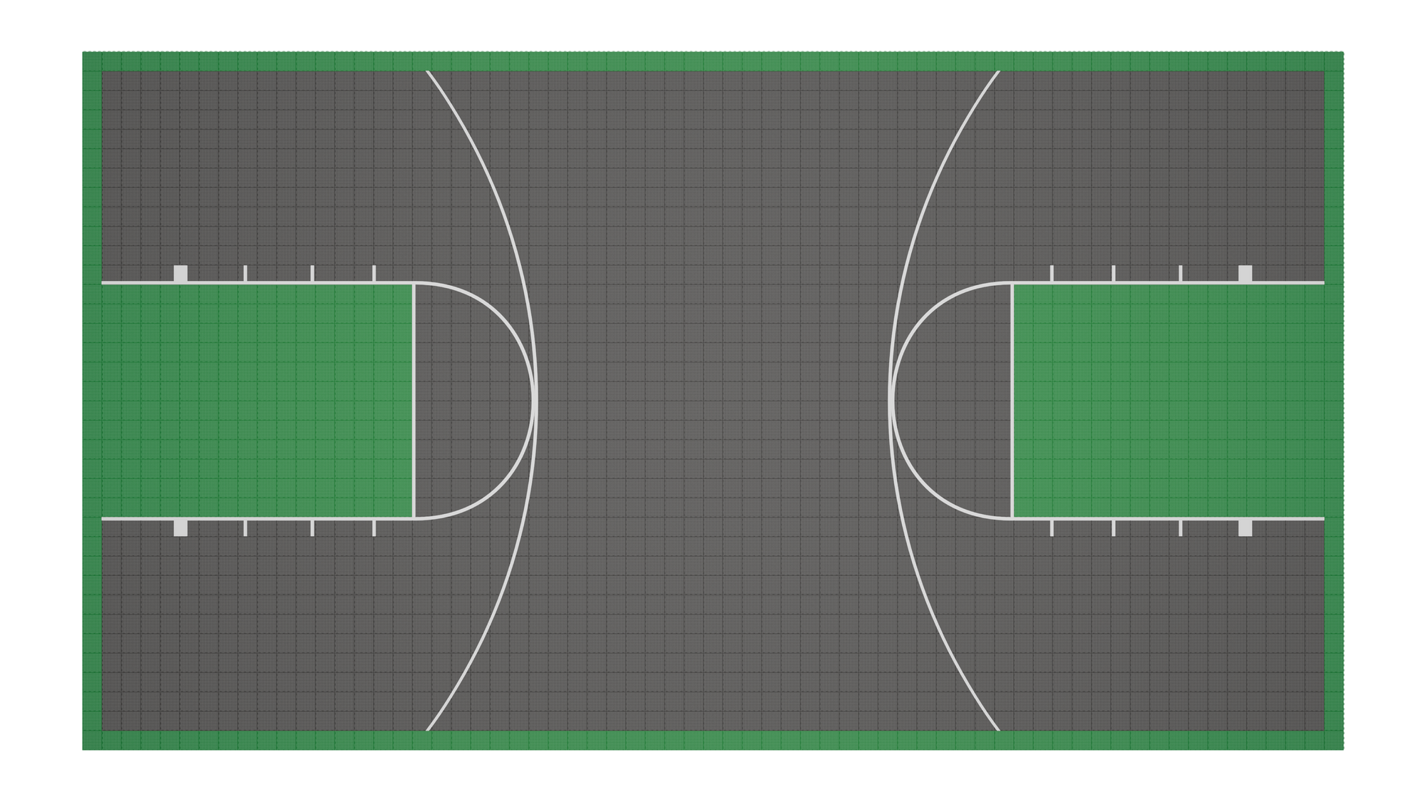 Kit de terrain de basketball - CourtX par SynX