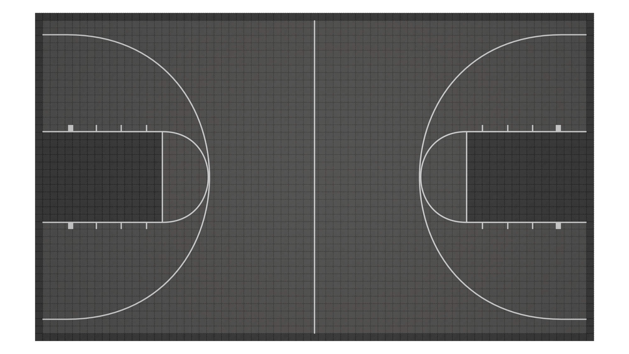 Kit de terrain de basketball - CourtX par SynX