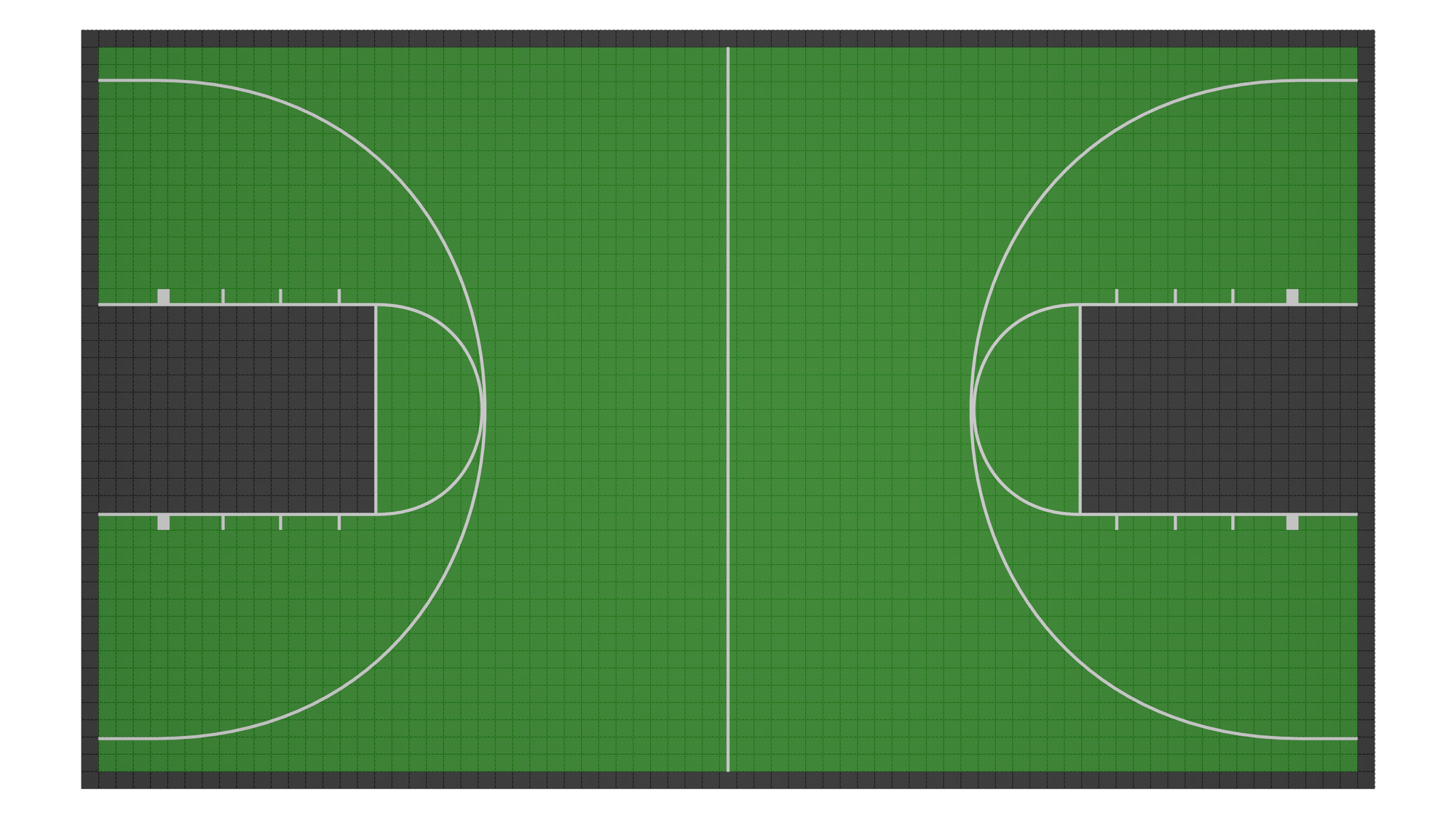 Kit de terrain de basketball - CourtX par SynX