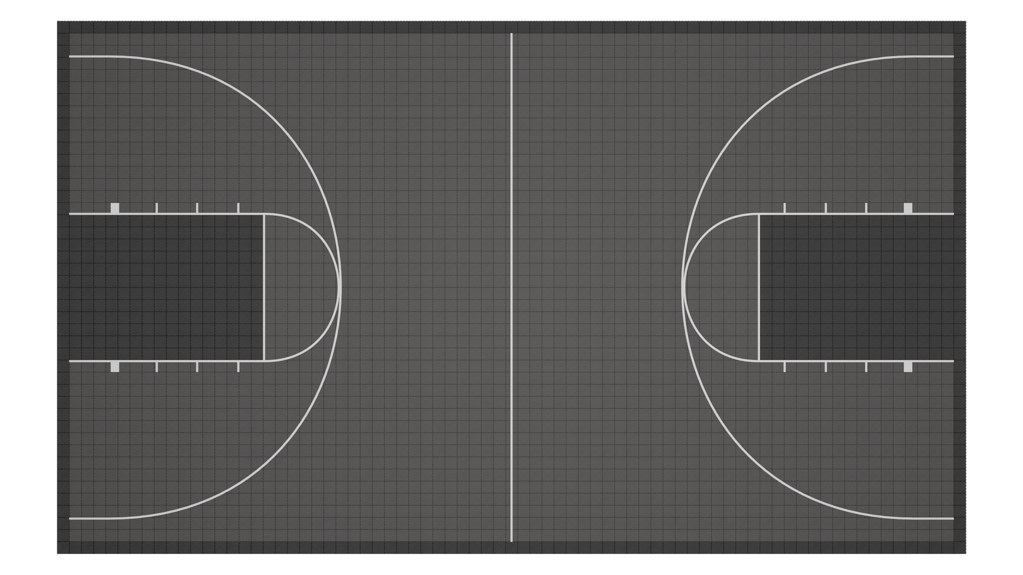 Kit de terrain de basketball - CourtX par SynX