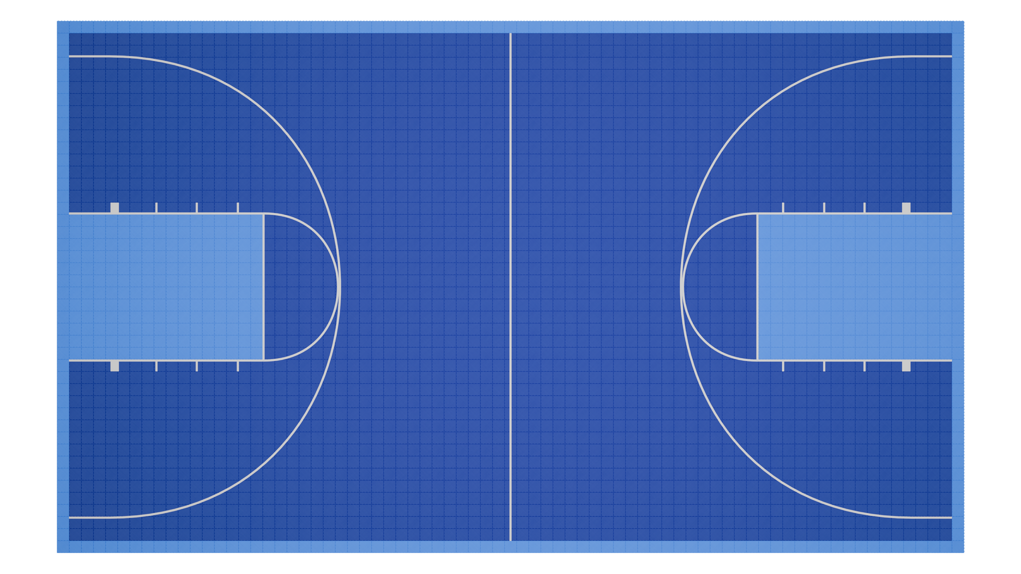 Kit de terrain de basketball - CourtX par SynX