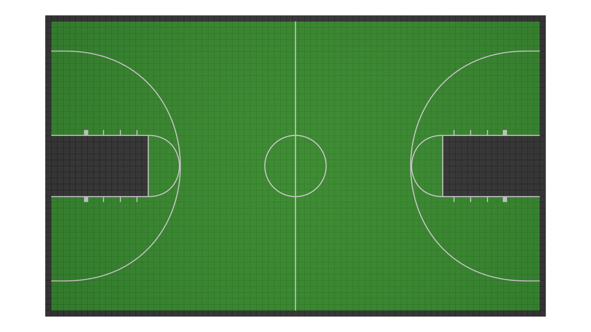 Kit de terrain de basketball - CourtX par SynX