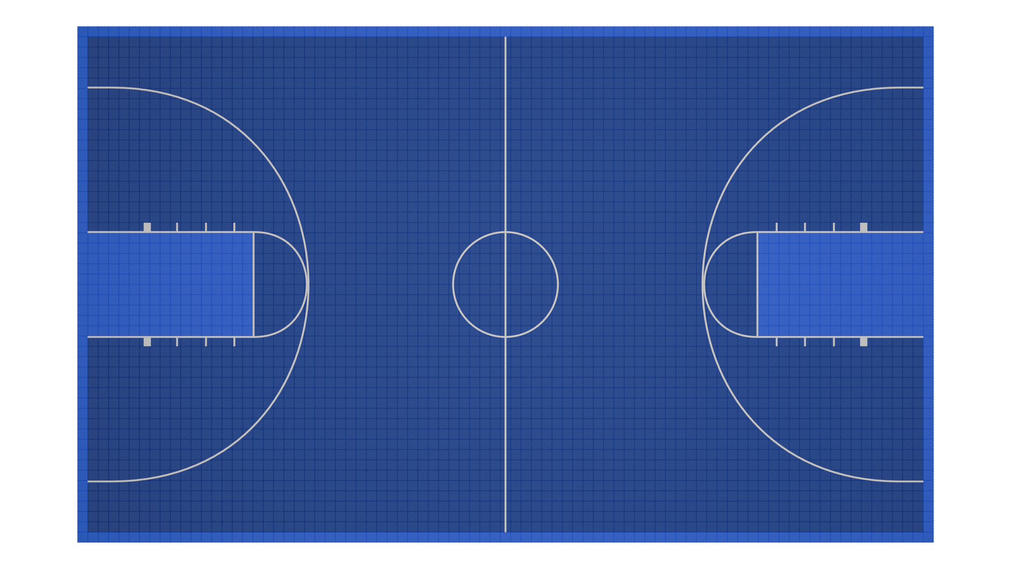 Kit de terrain de basketball - CourtX par SynX