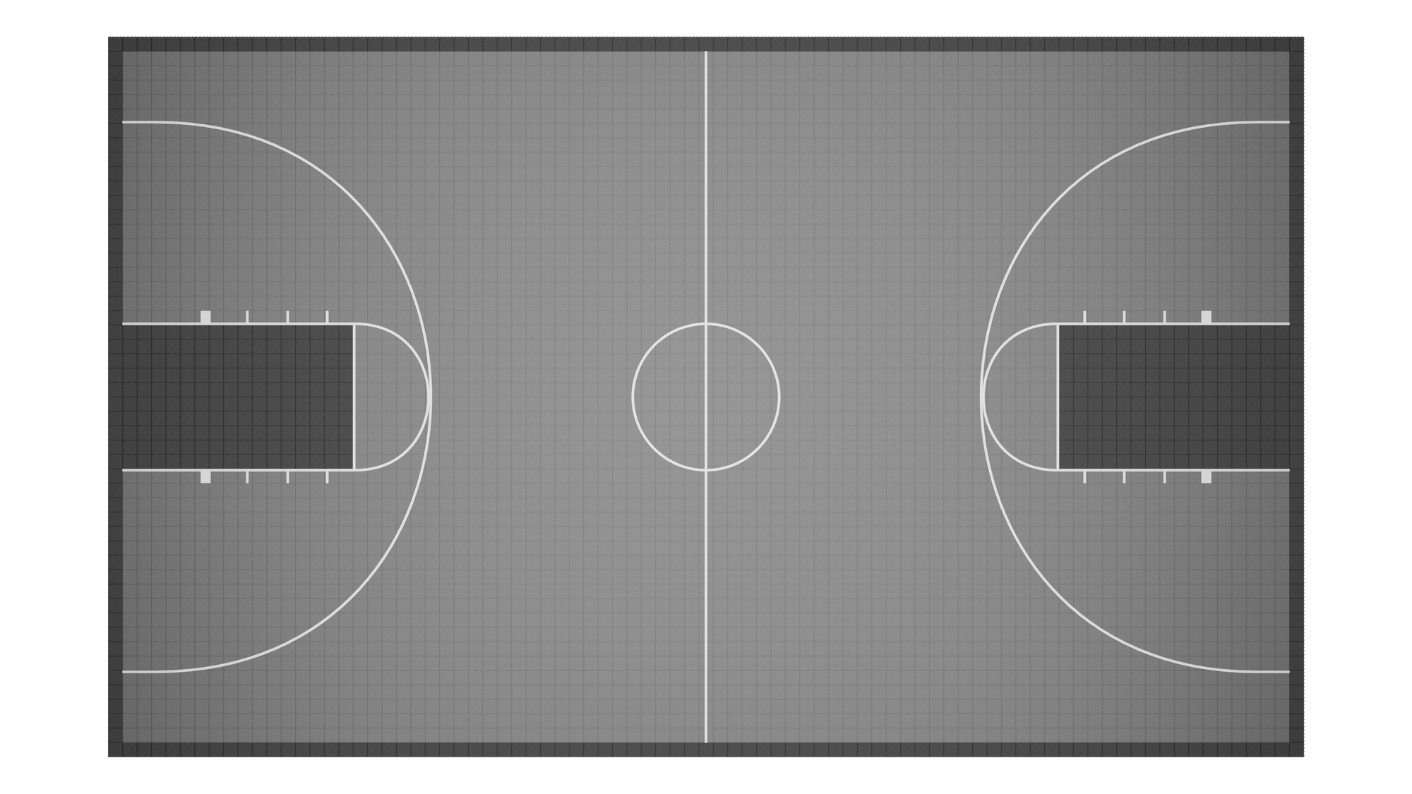 Kit de terrain de basketball - CourtX par SynX