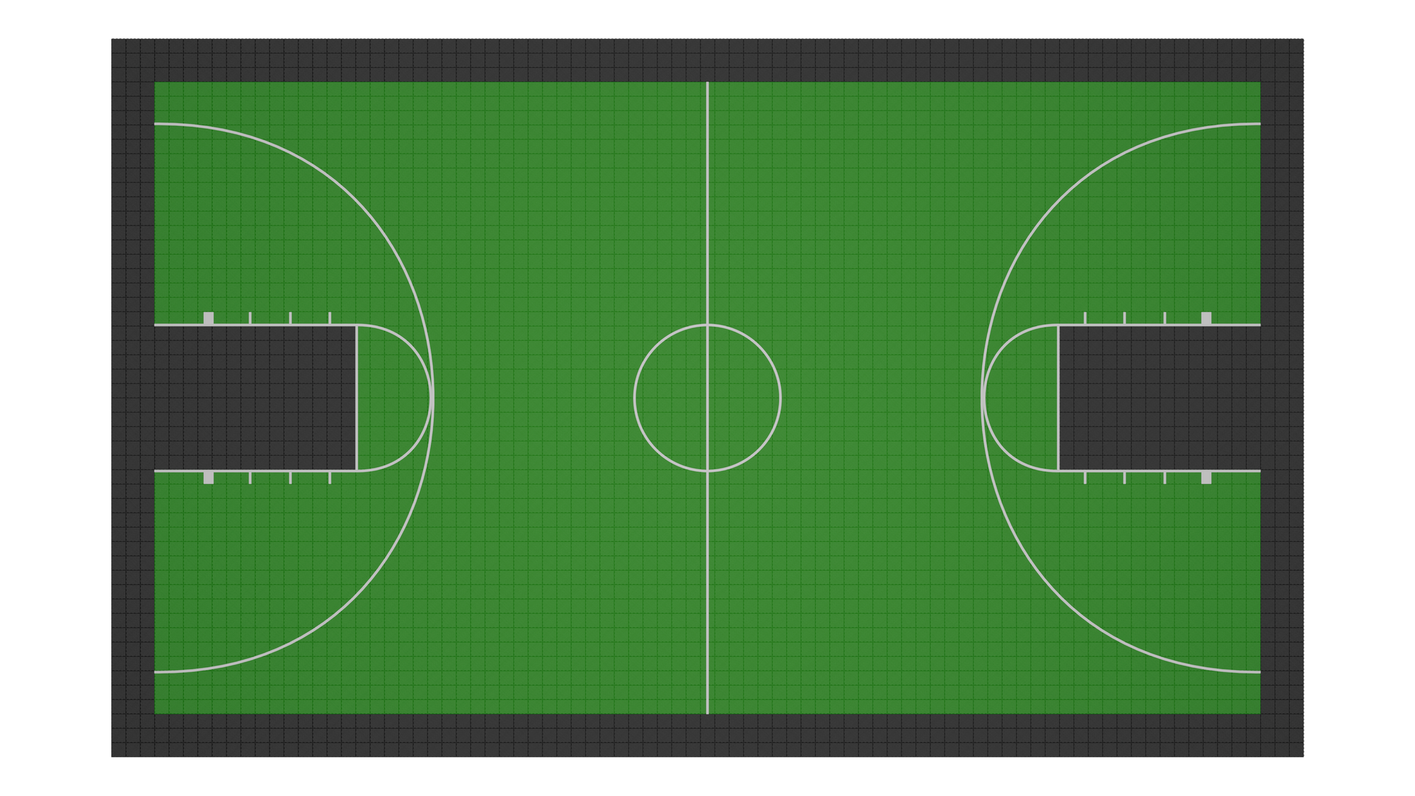 Kit de terrain de basketball - CourtX par SynX