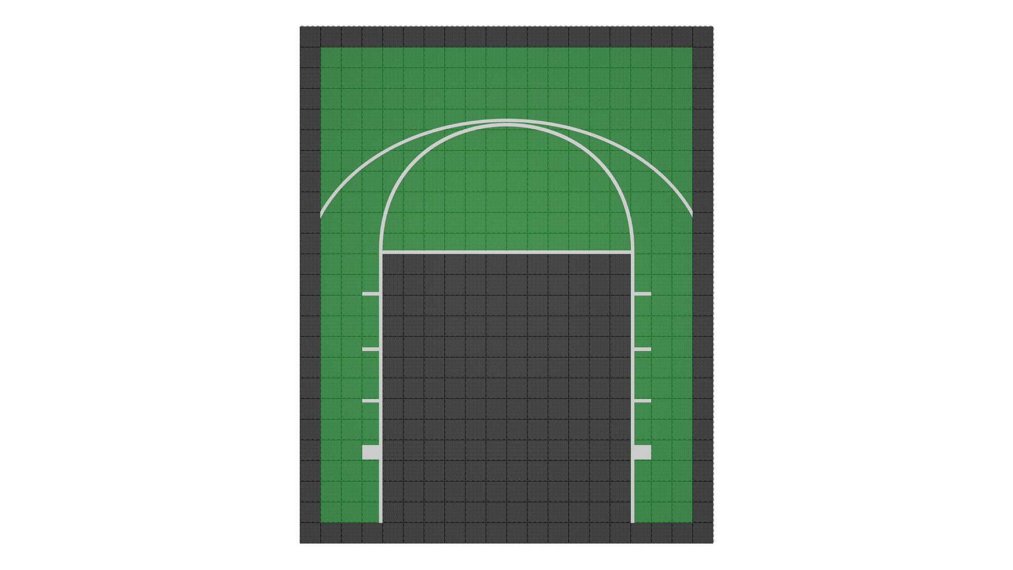 Kit de terrain de basketball - CourtX par SynX