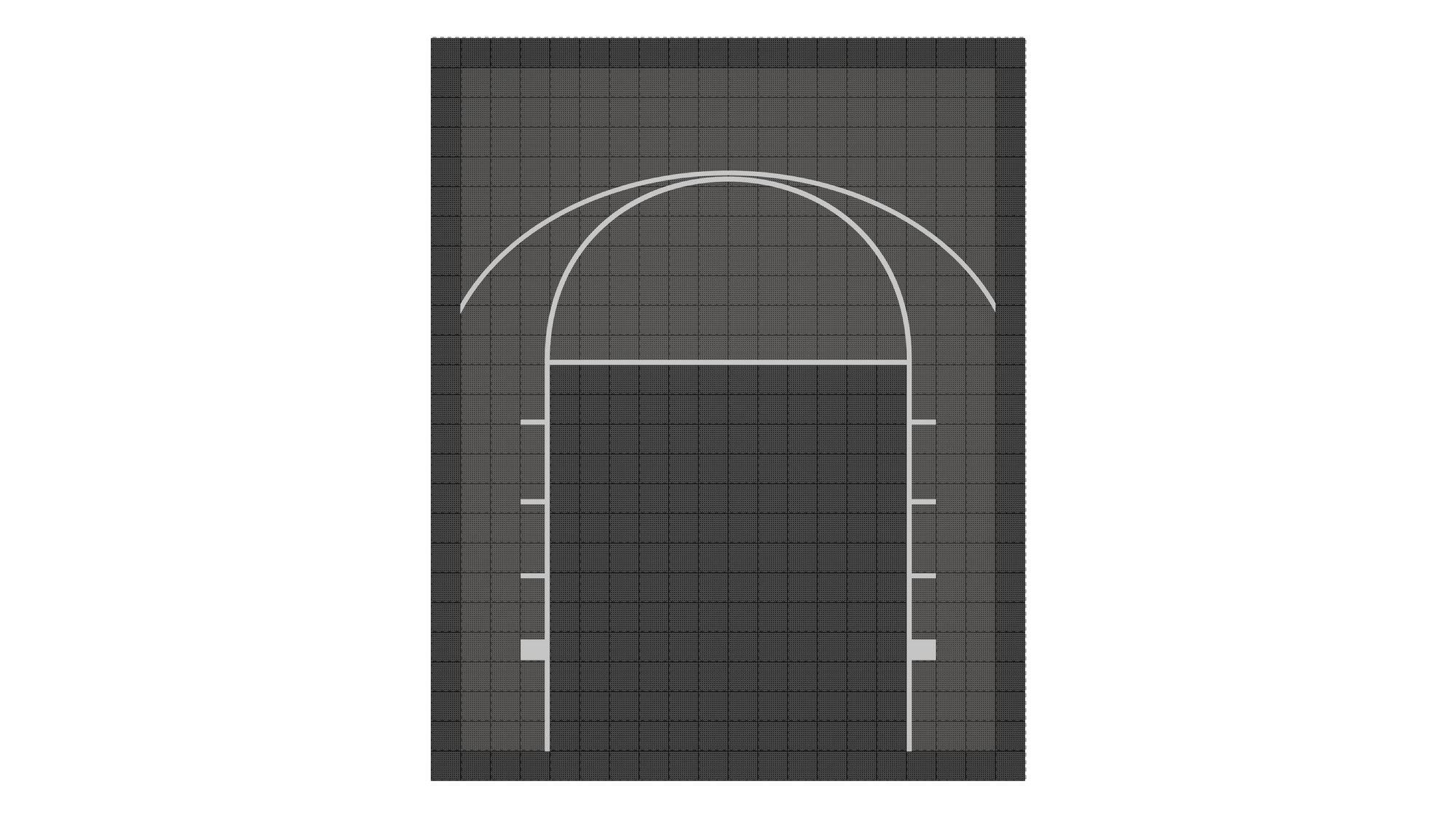 Kit de terrain de basketball - CourtX par SynX