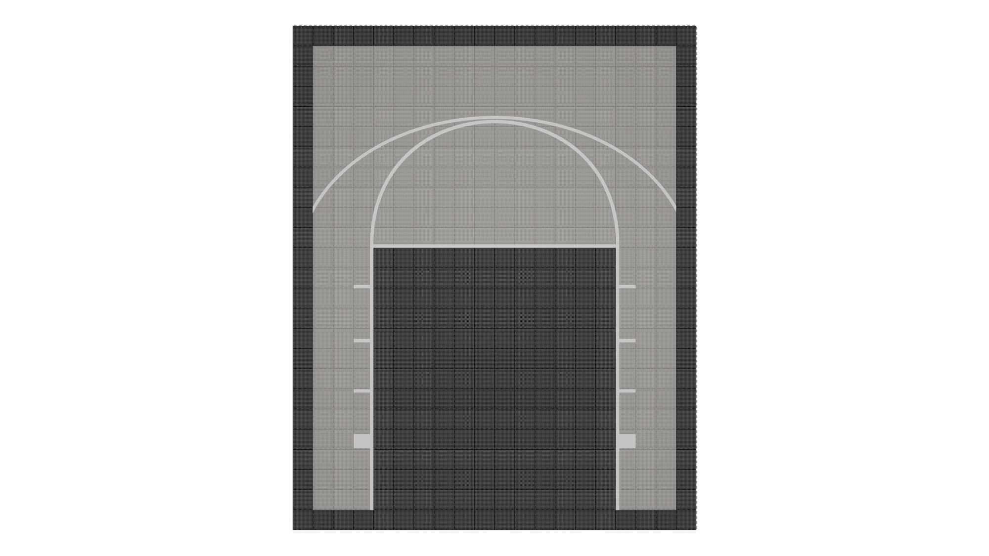 Kit de terrain de basketball - CourtX par SynX