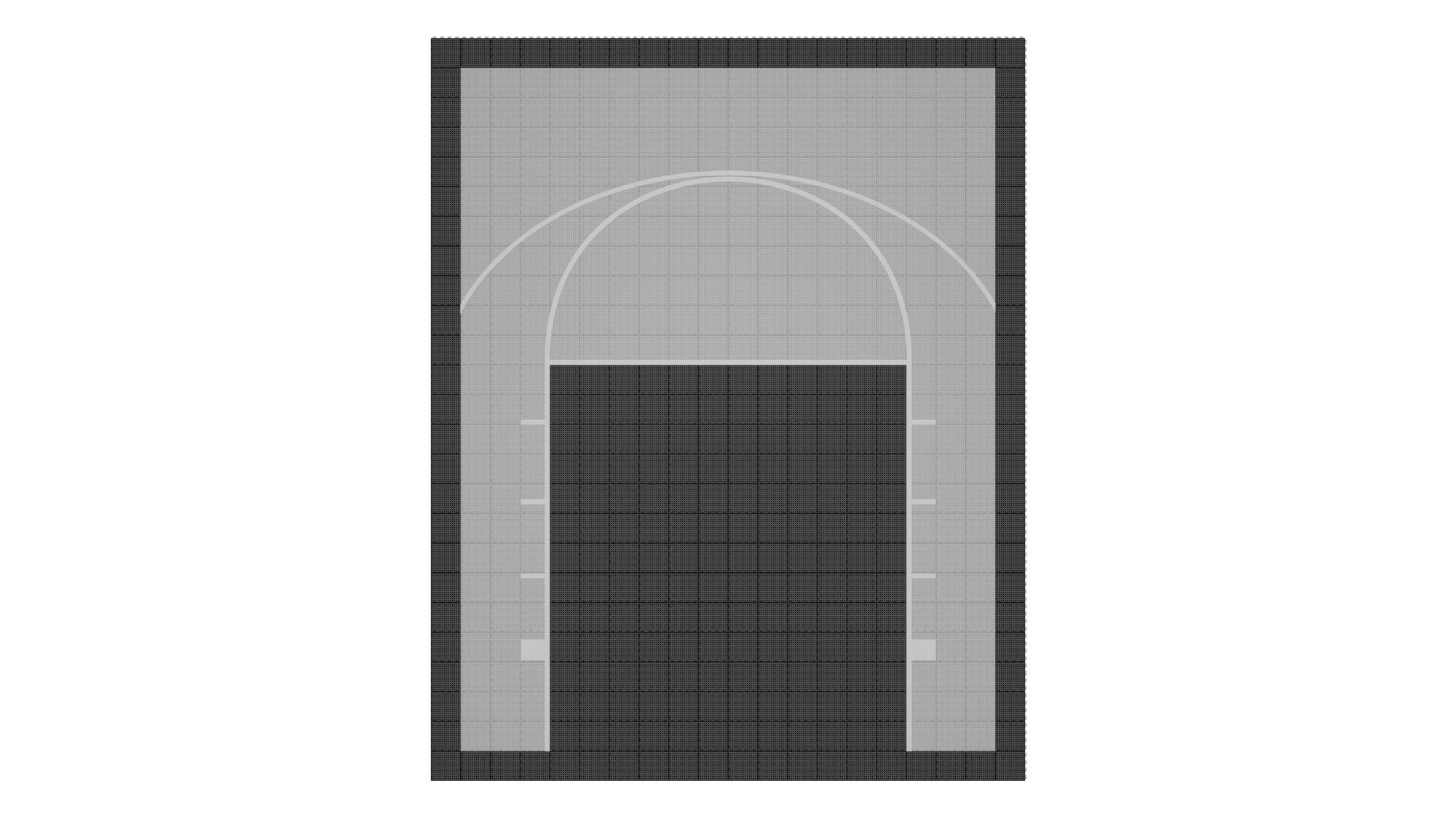 Kit de terrain de basketball - CourtX par SynX