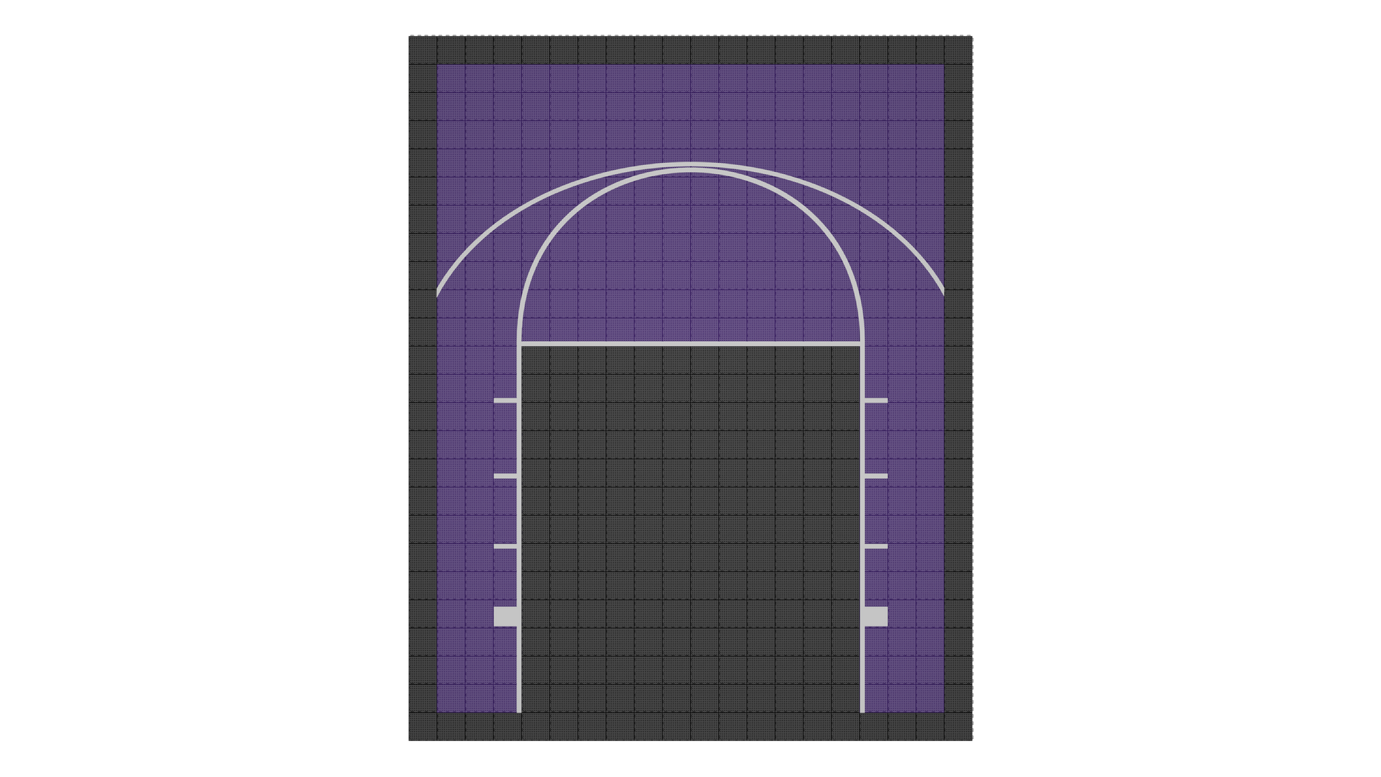 Kit de terrain de basketball - CourtX par SynX