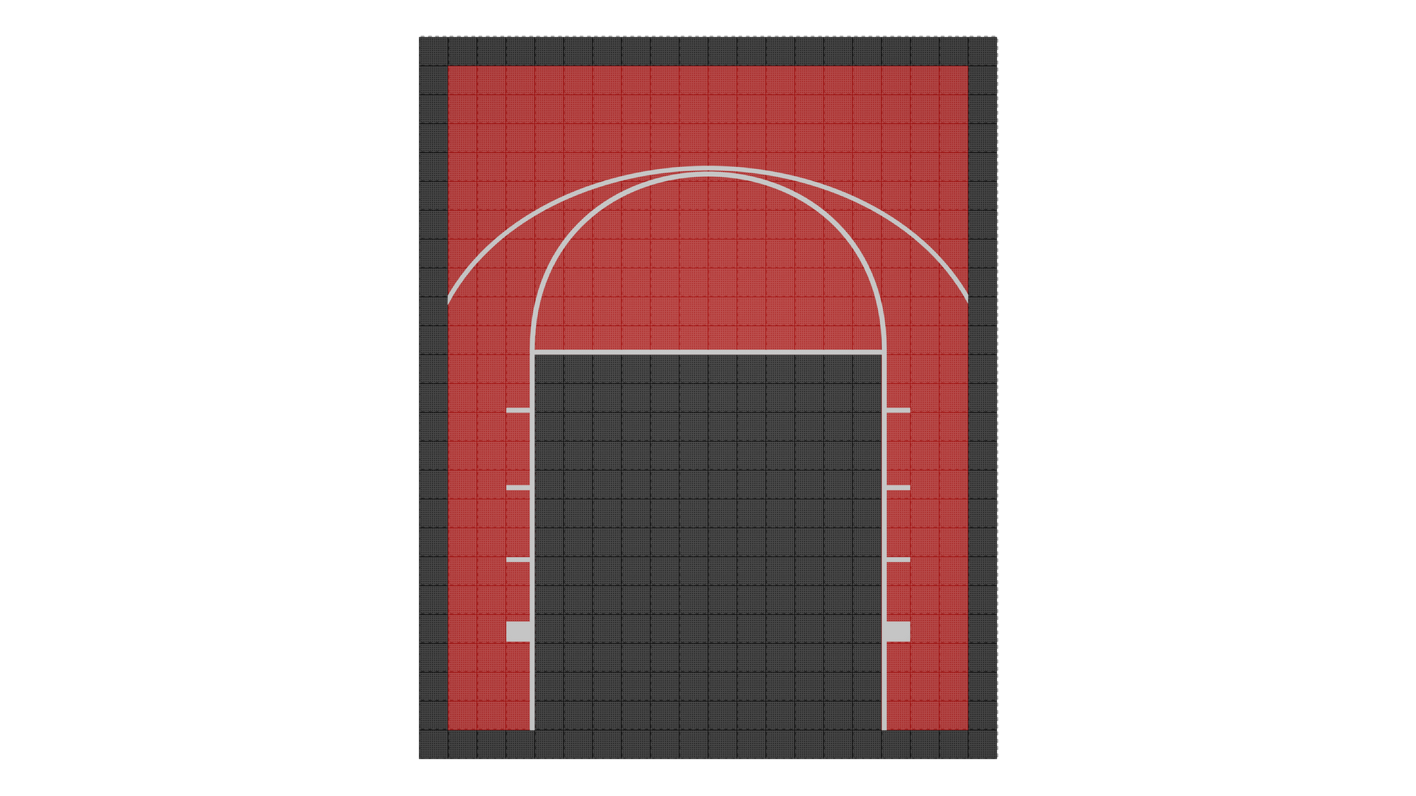 Kit de terrain de basketball - CourtX par SynX