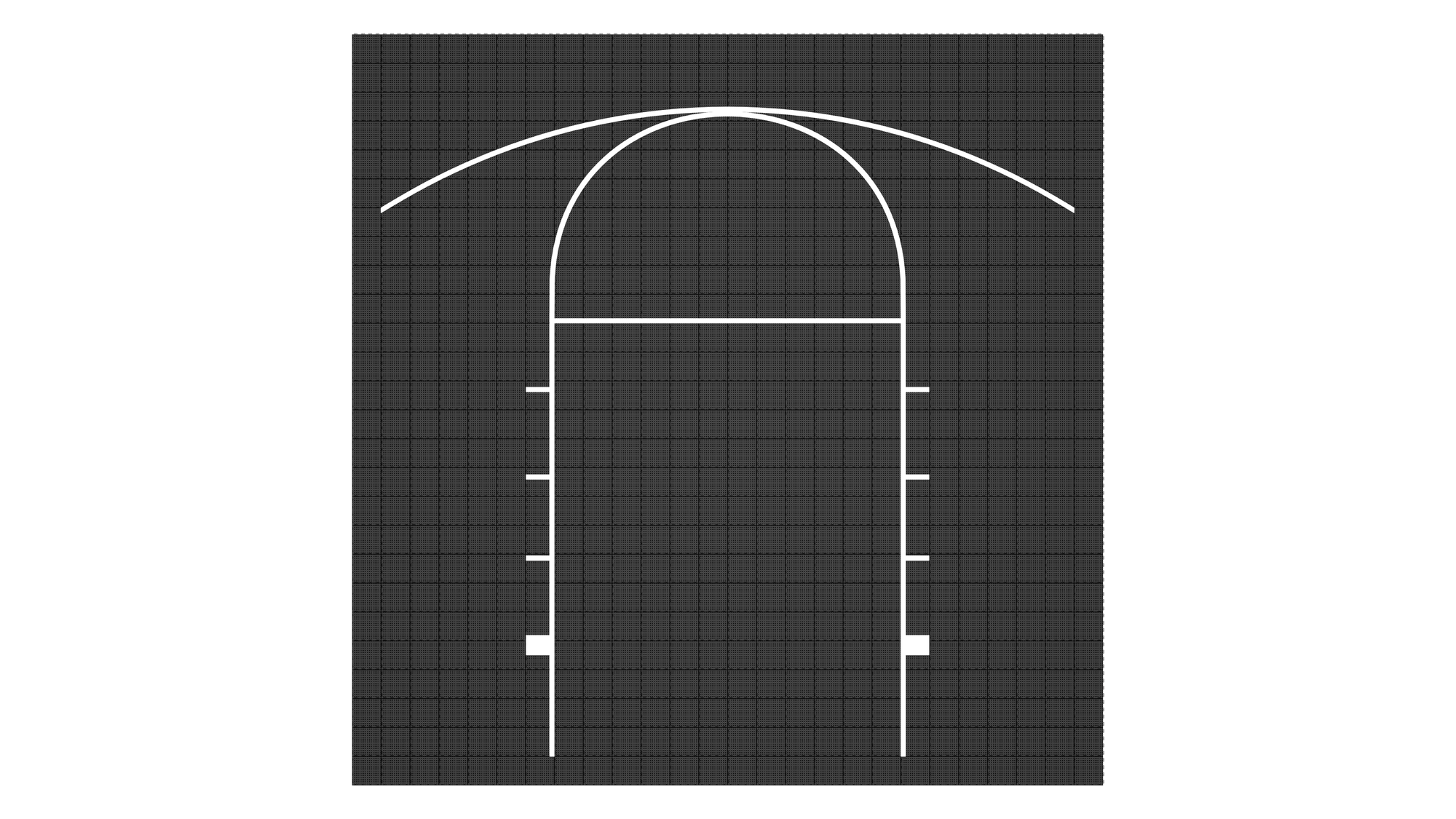 Kit de terrain de basketball - CourtX par SynX