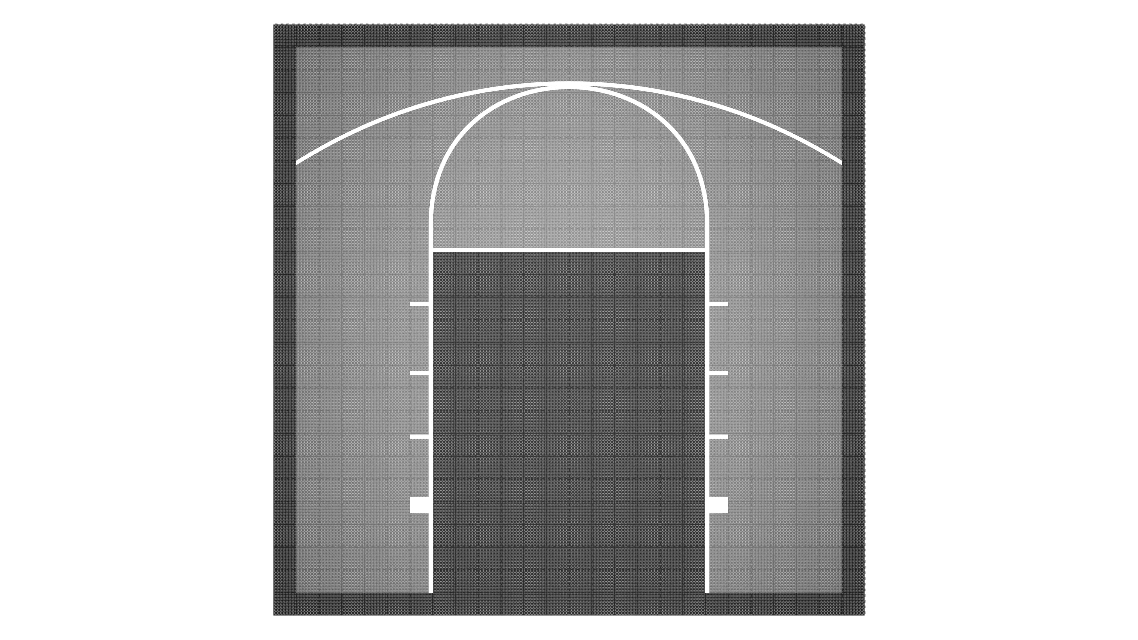 Kit de terrain de basketball - CourtX par SynX