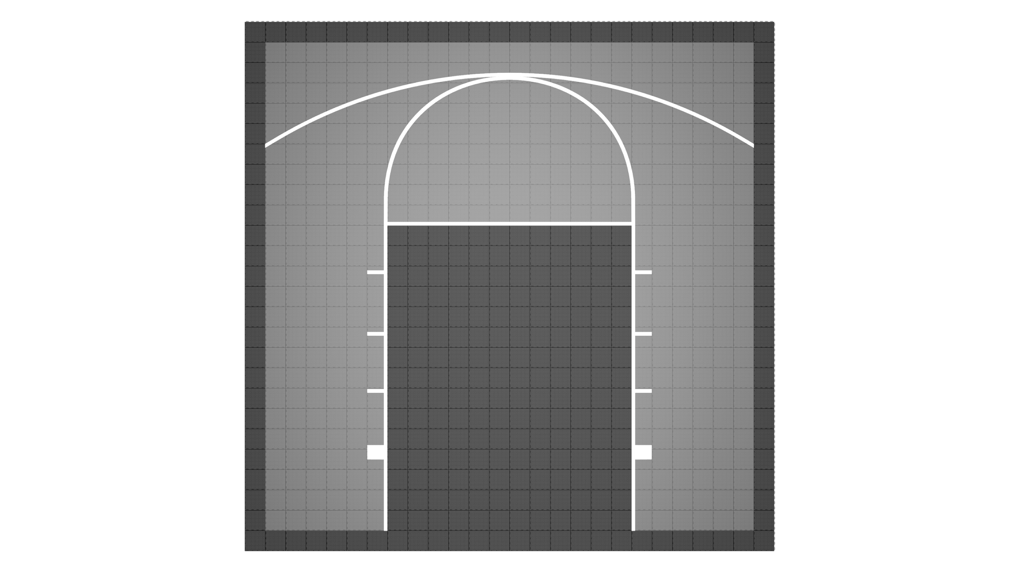 Kit de terrain de basketball - CourtX par SynX