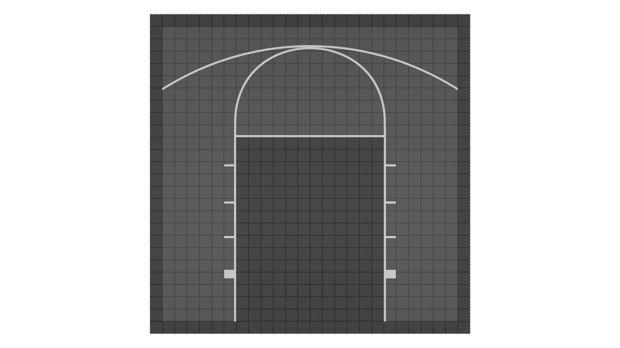 Kit de terrain de basketball - CourtX par SynX