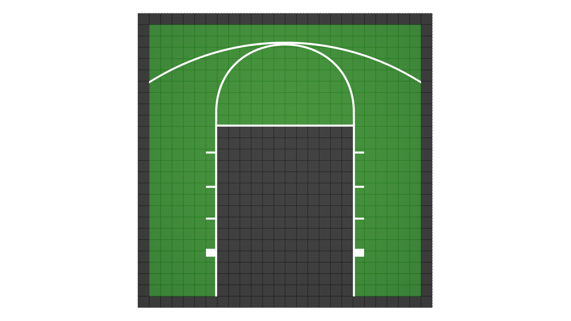 Kit de terrain de basketball - CourtX par SynX