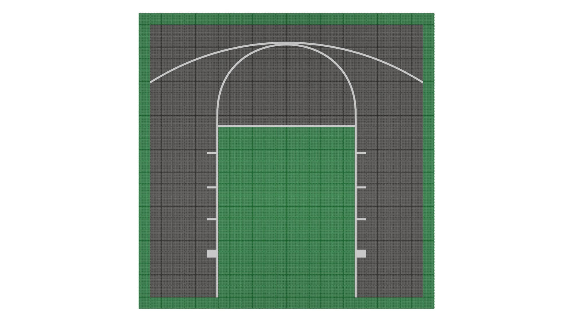 Kit de terrain de basketball - CourtX par SynX