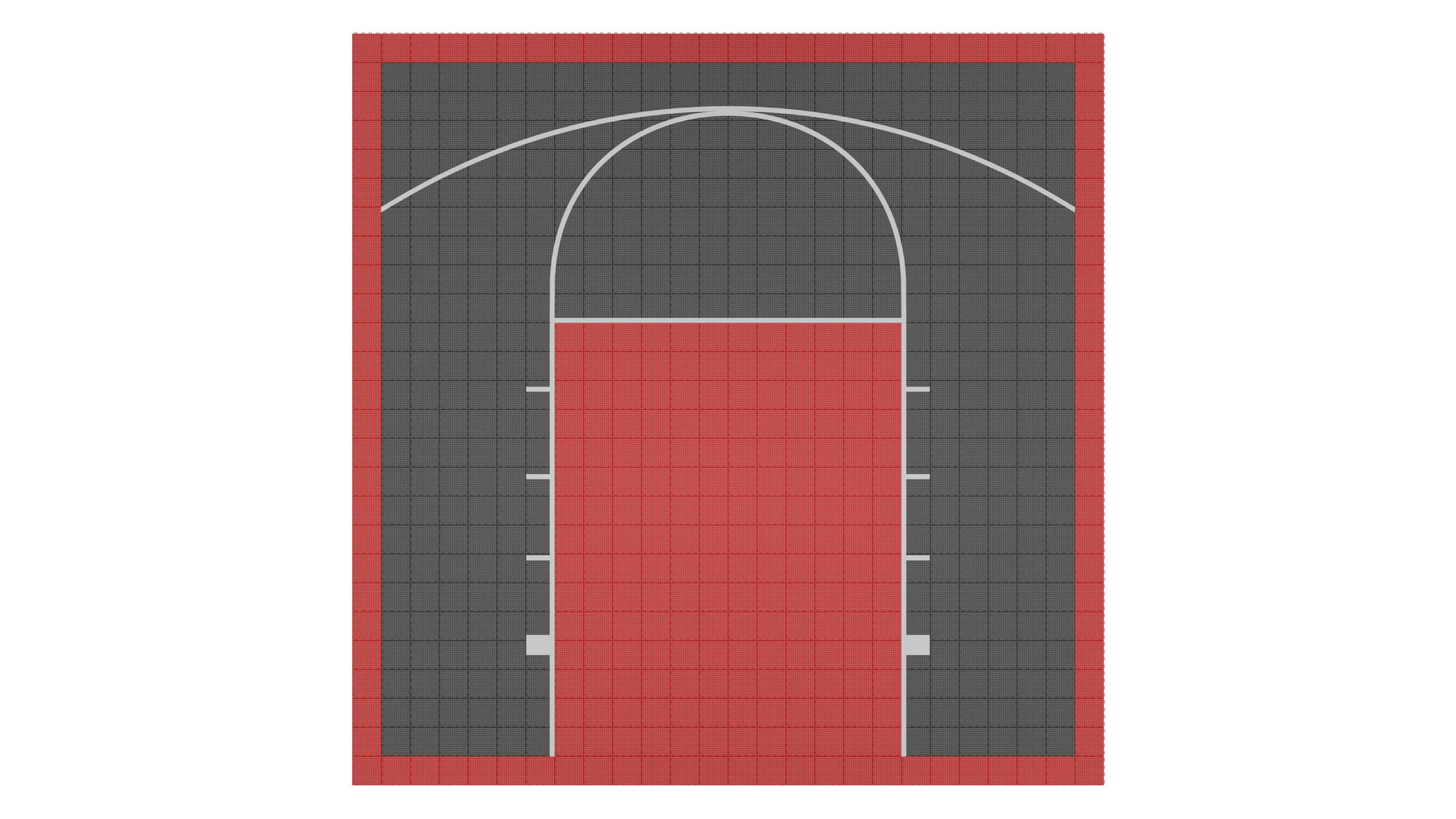 Kit de terrain de basketball - CourtX par SynX