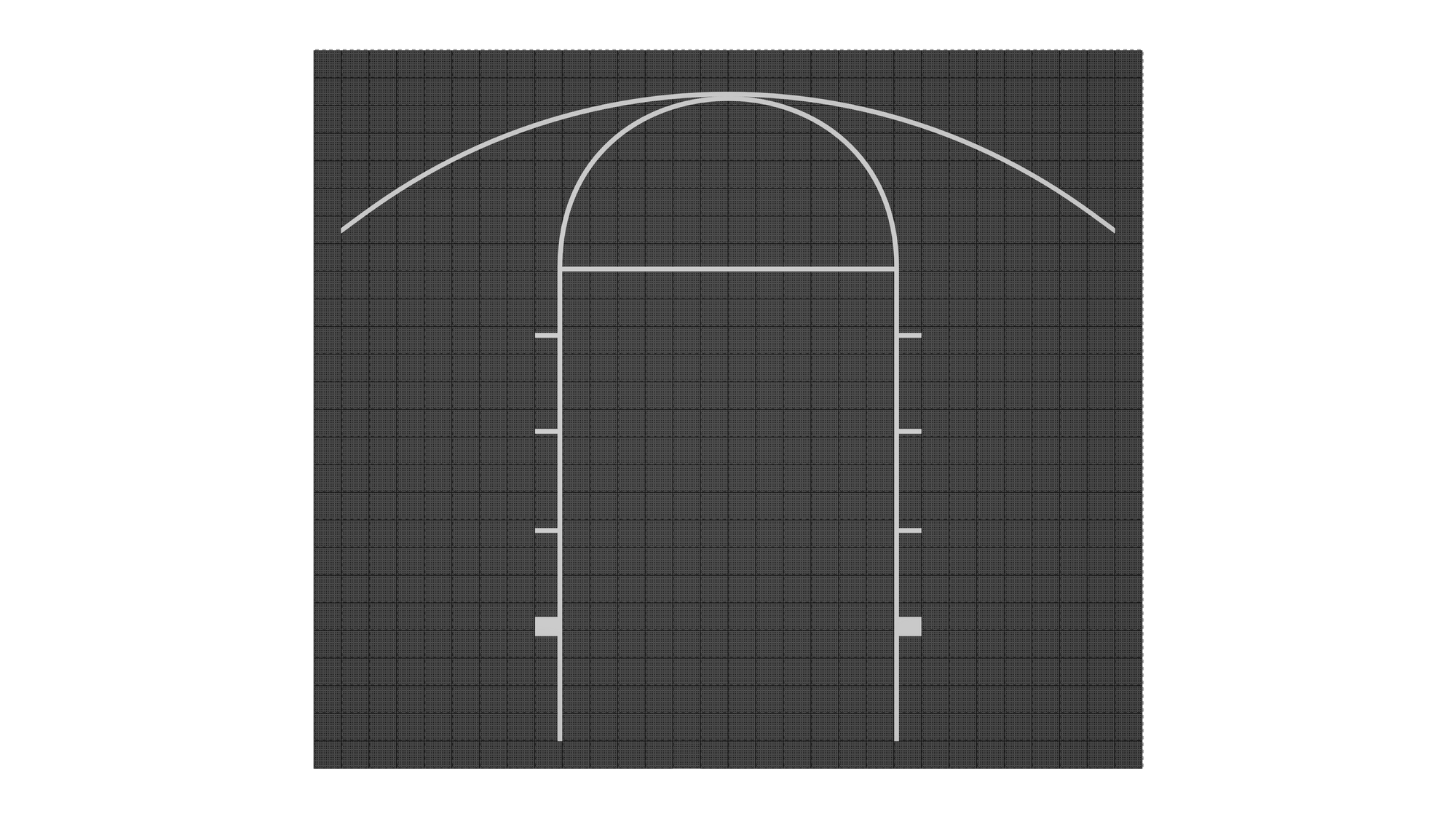 Kit de terrain de basketball - CourtX par SynX