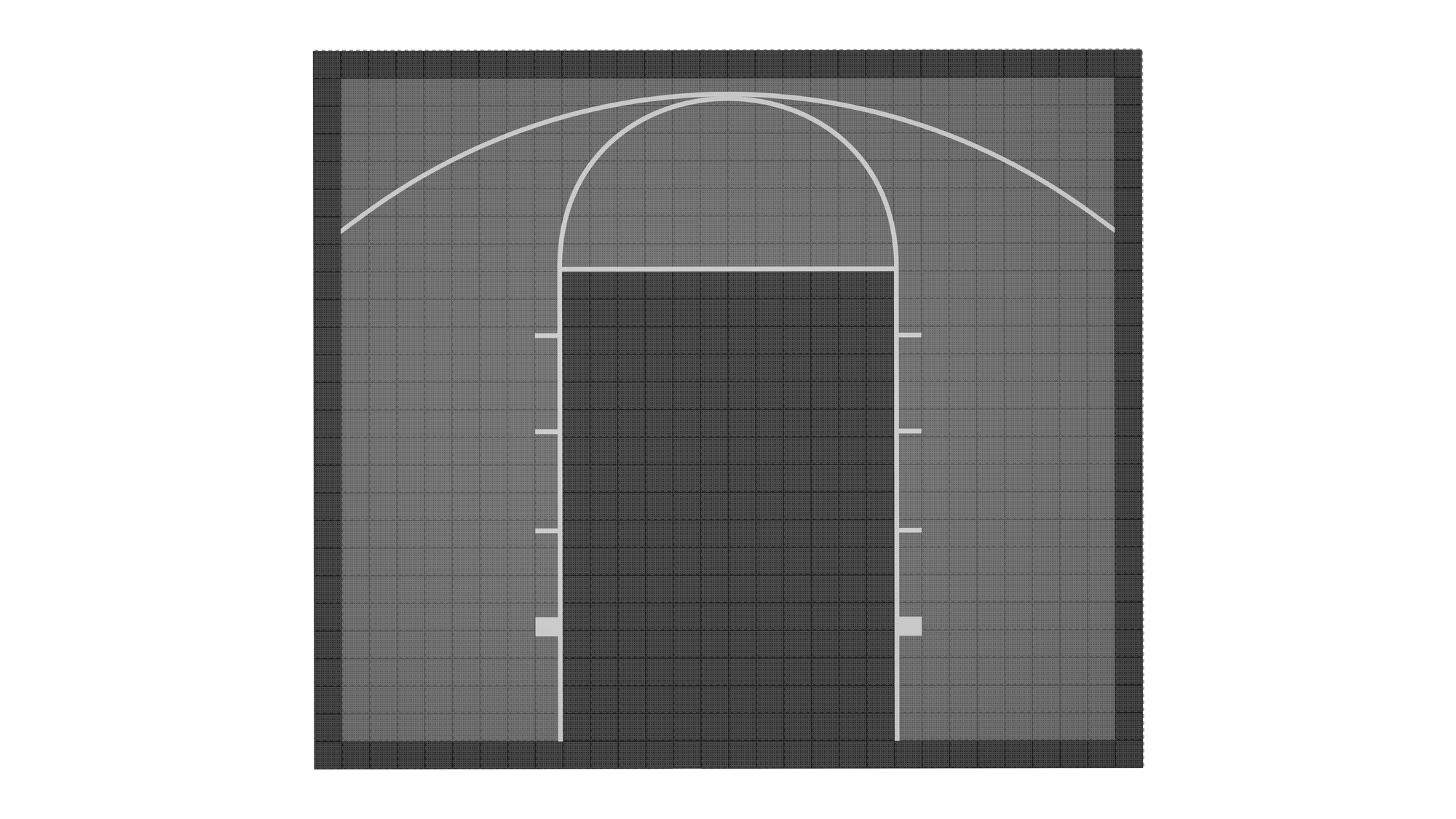 Kit de terrain de basketball - CourtX par SynX