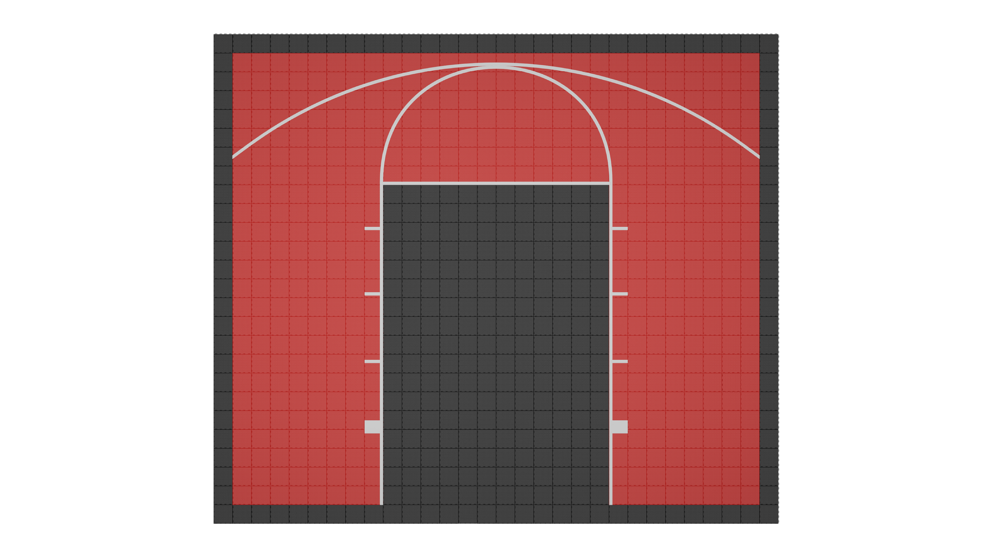 Kit de terrain de basketball - CourtX par SynX