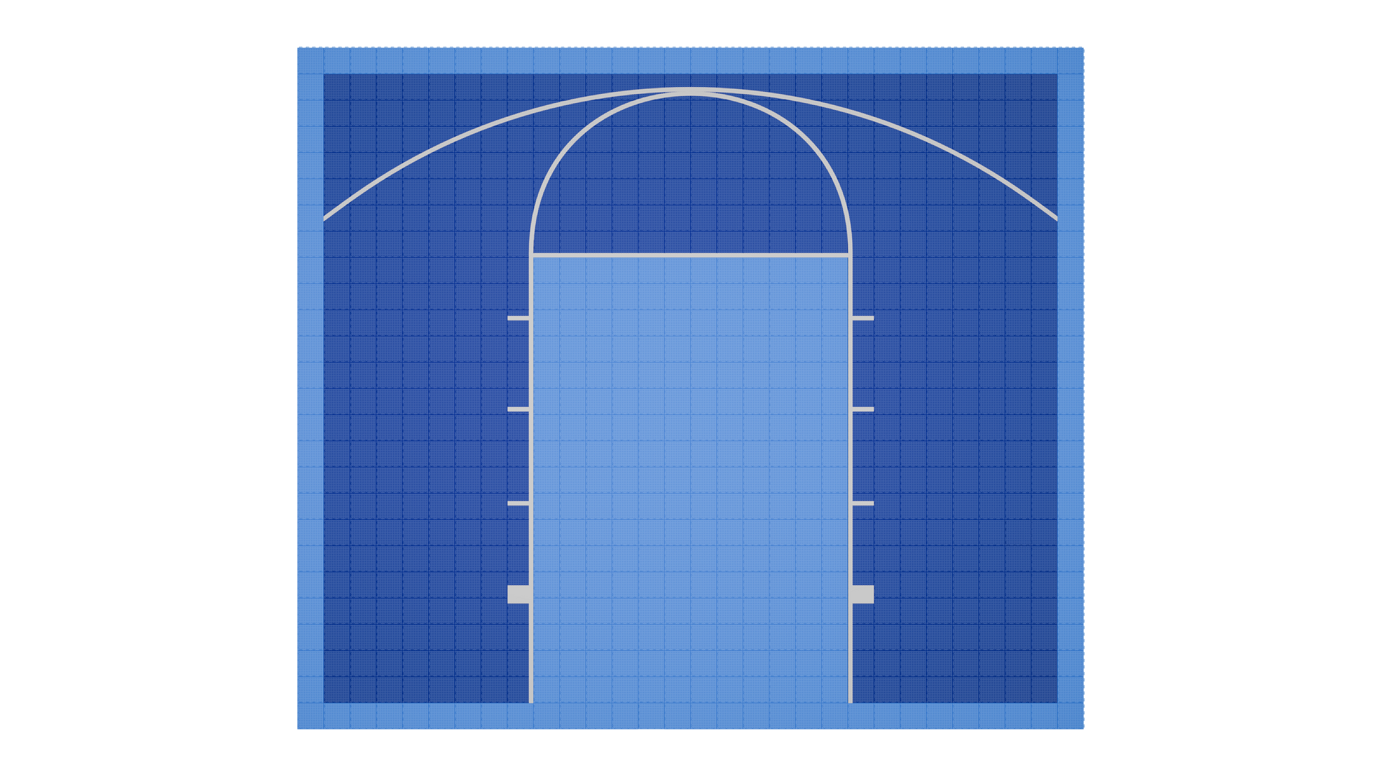 Kit de terrain de basketball - CourtX par SynX