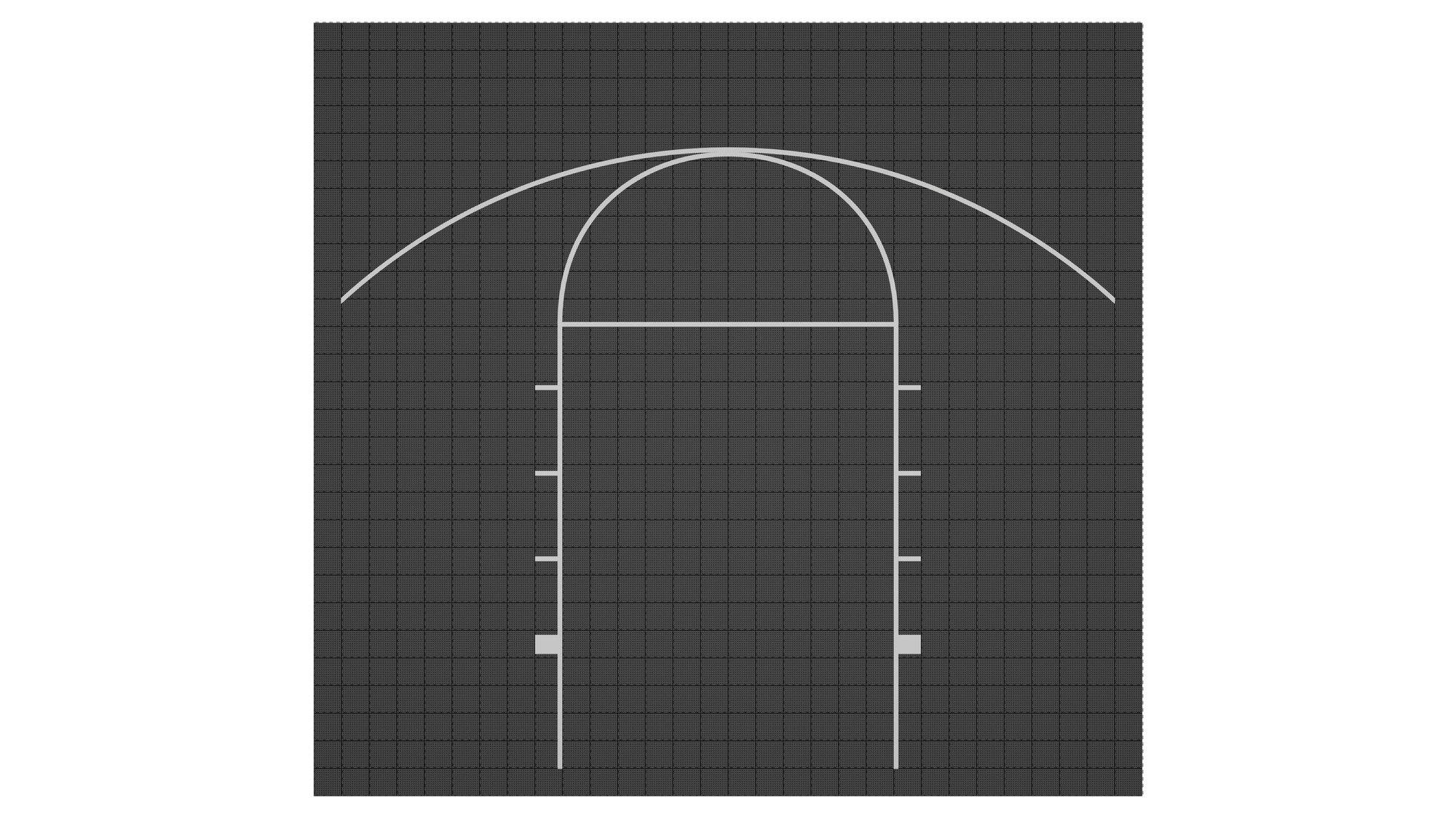 Kit de terrain de basketball - CourtX par SynX