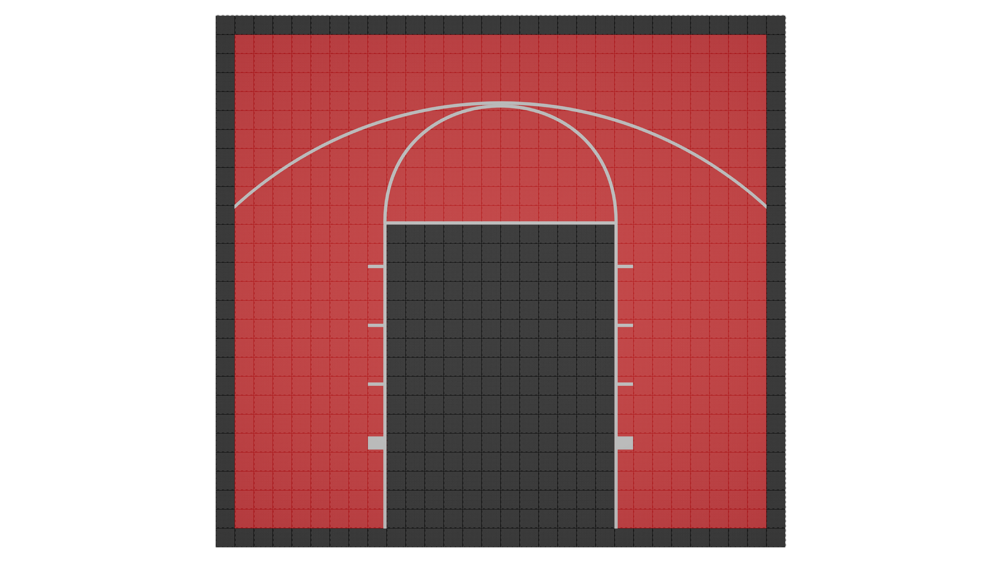 Kit de terrain de basketball - CourtX par SynX