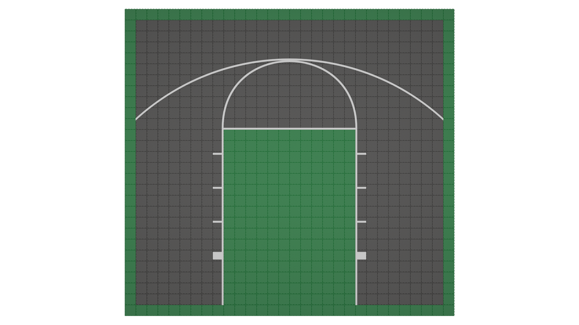 Kit de terrain de basketball - CourtX par SynX