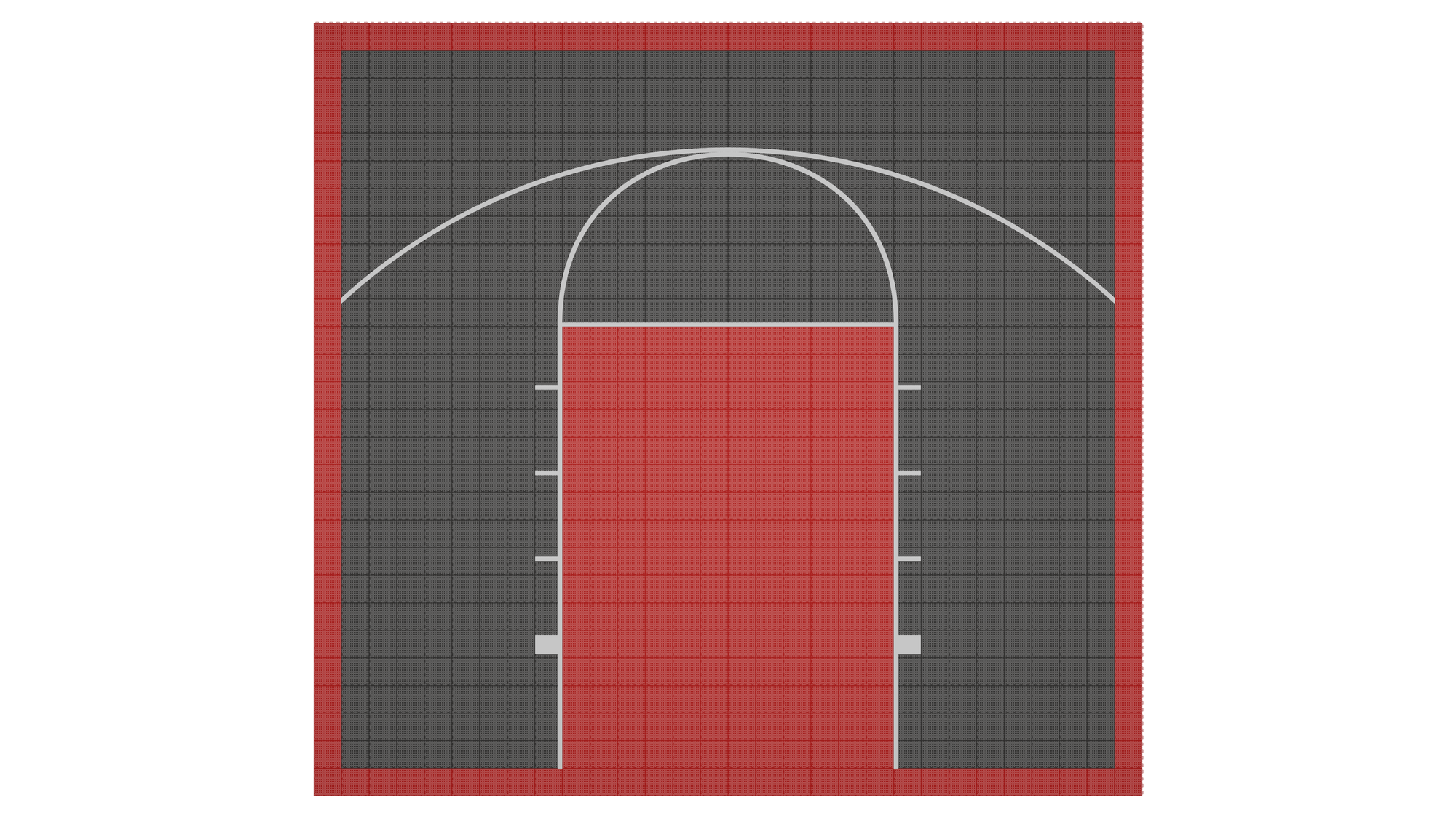 Kit de terrain de basketball - CourtX par SynX