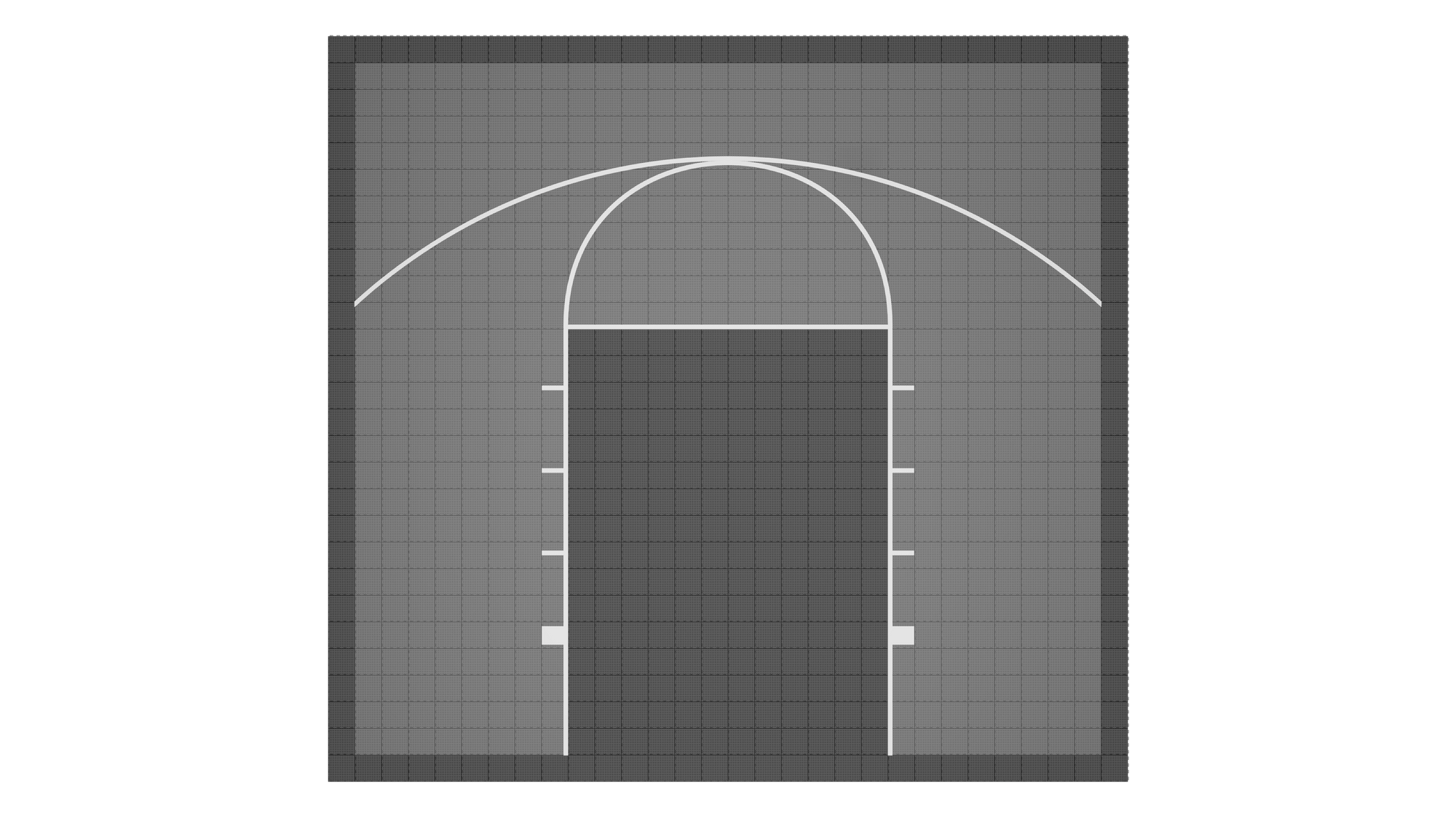 Kit de terrain de basketball - CourtX par SynX
