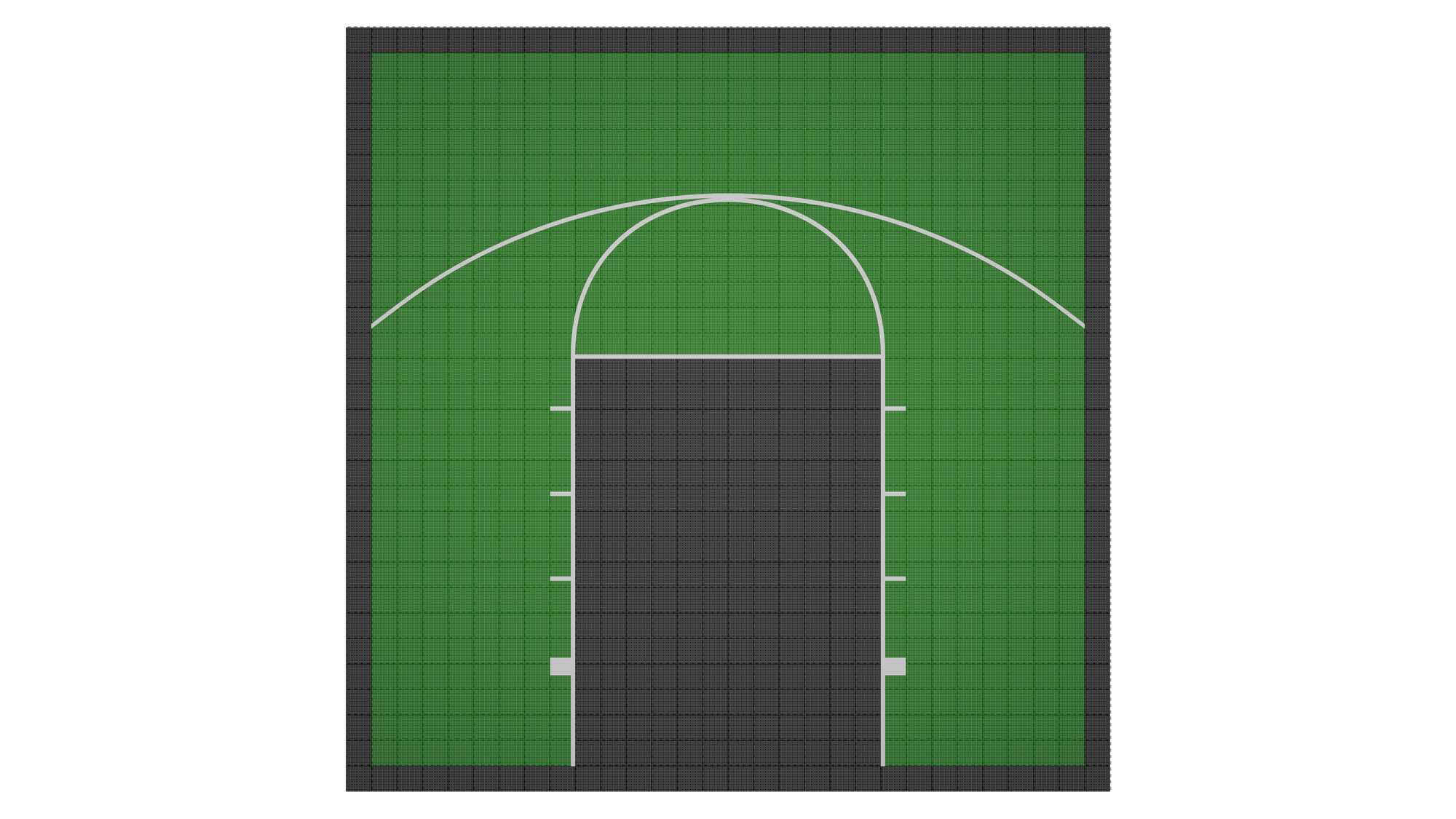 Kit de terrain de basketball - CourtX par SynX