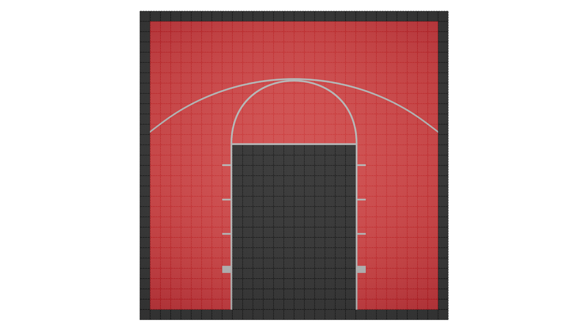 Kit de terrain de basketball - CourtX par SynX