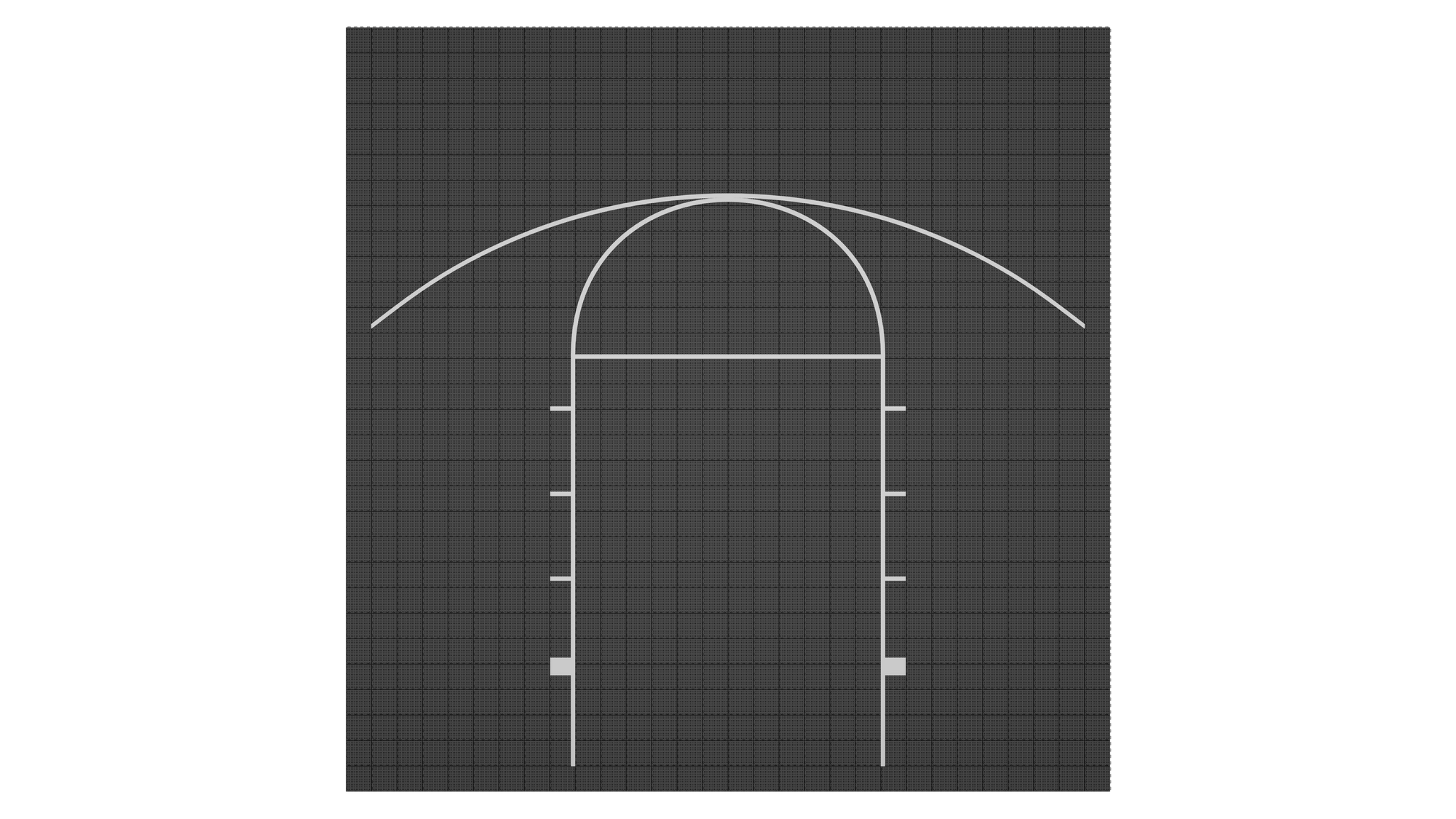 Kit de terrain de basketball - CourtX par SynX