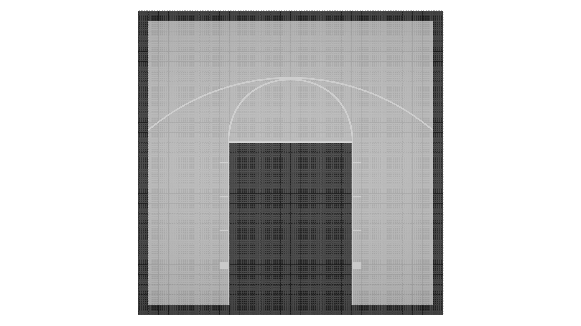 Kit de terrain de basketball - CourtX par SynX