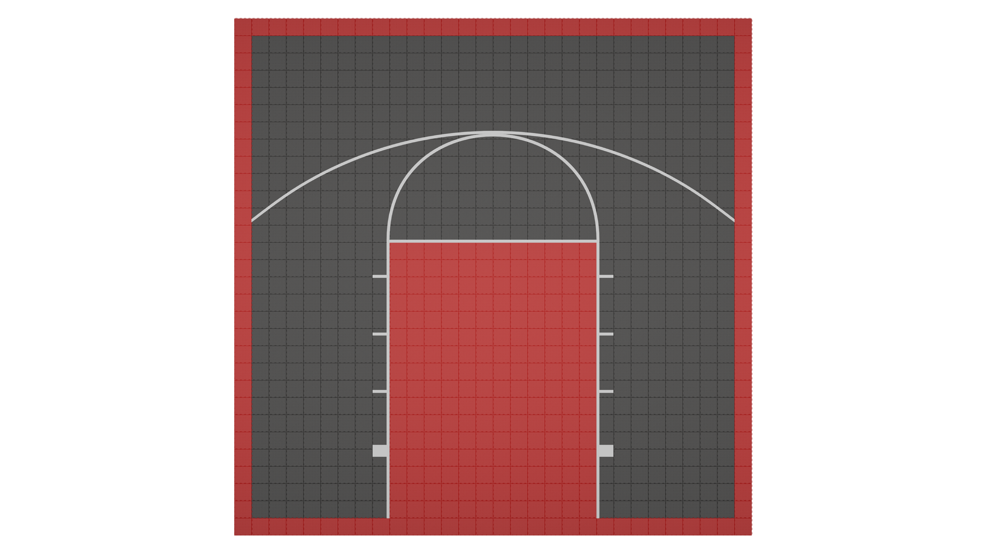 Kit de terrain de basketball - CourtX par SynX