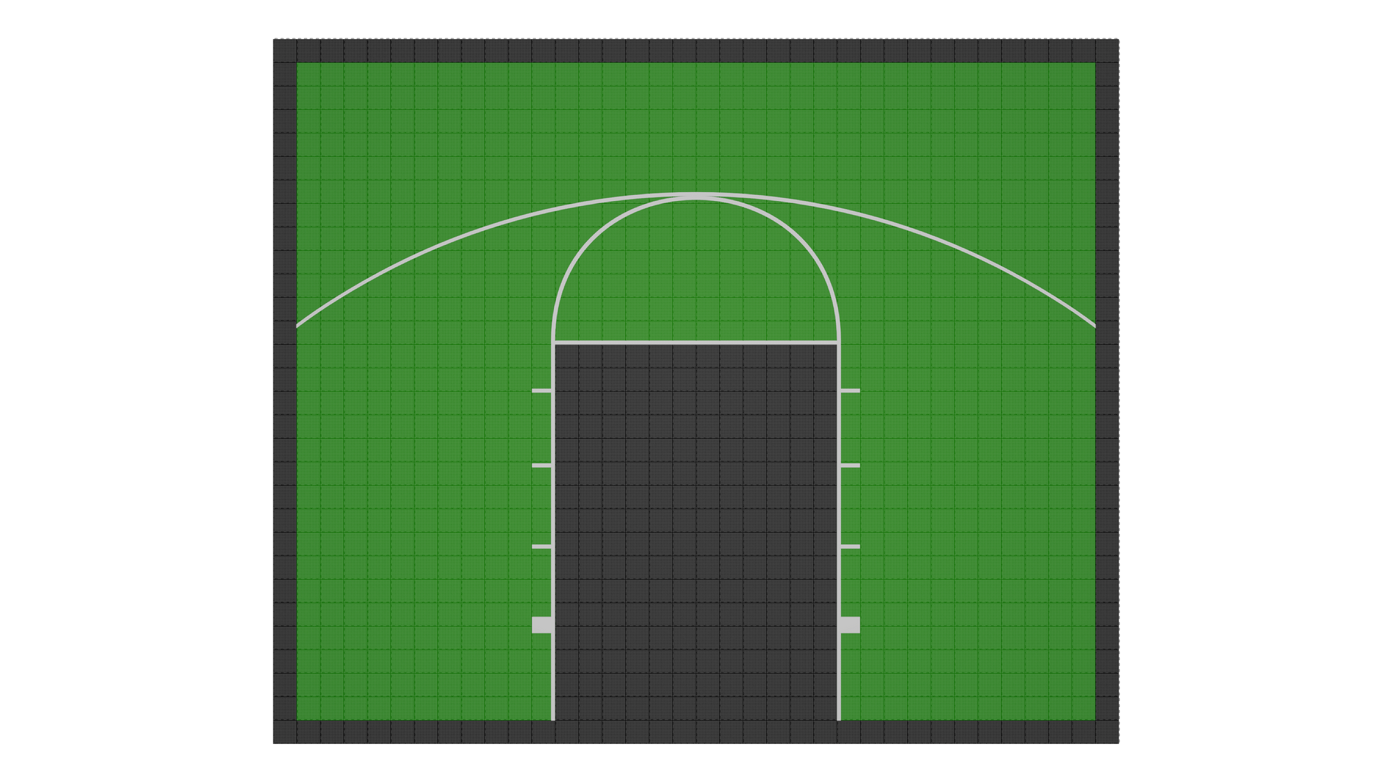 Kit de terrain de basketball - CourtX par SynX